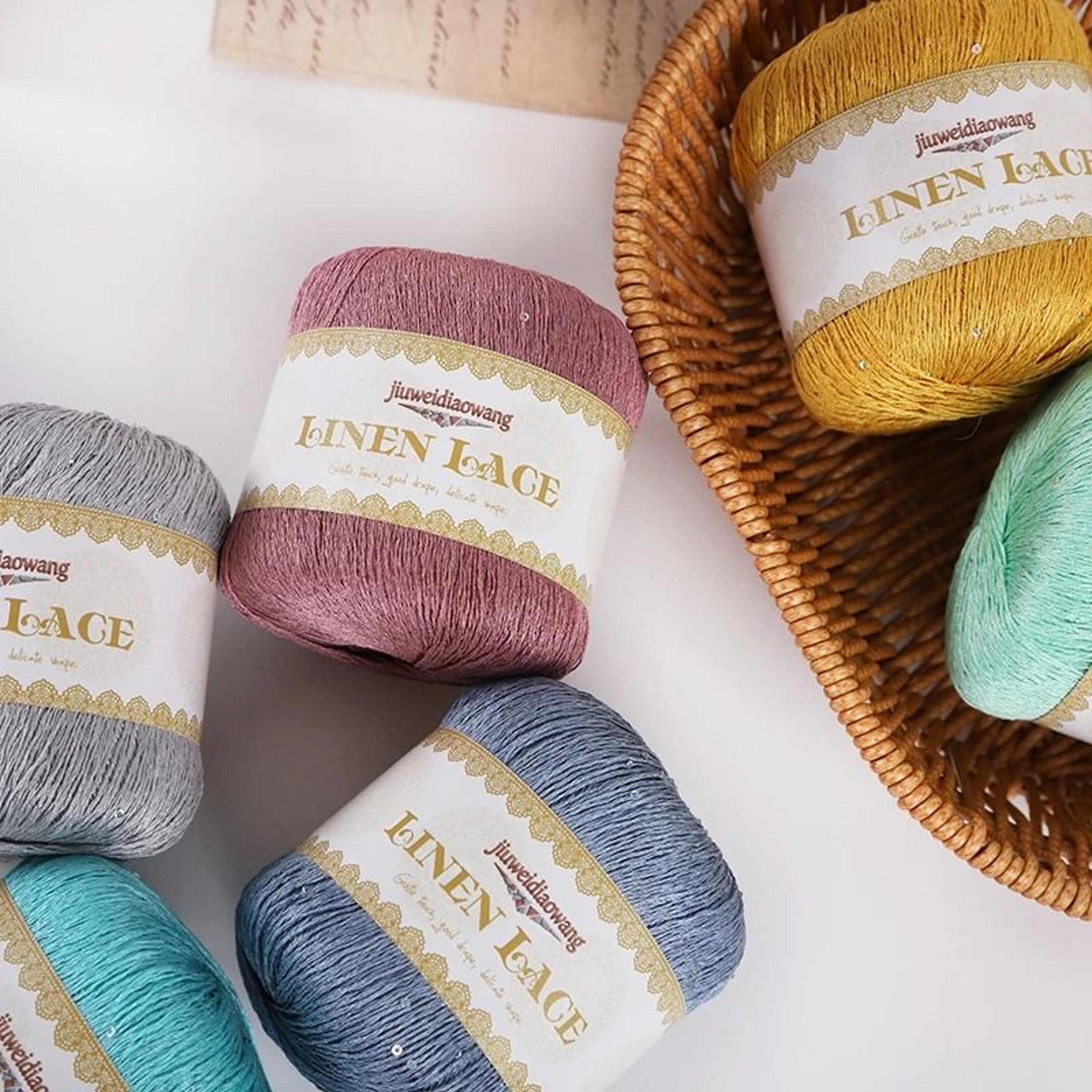 Sequin Lace Yarn For Knitting And Crochet Lightweight Summer Yarn For Sweaters Shawls Scarves 1
