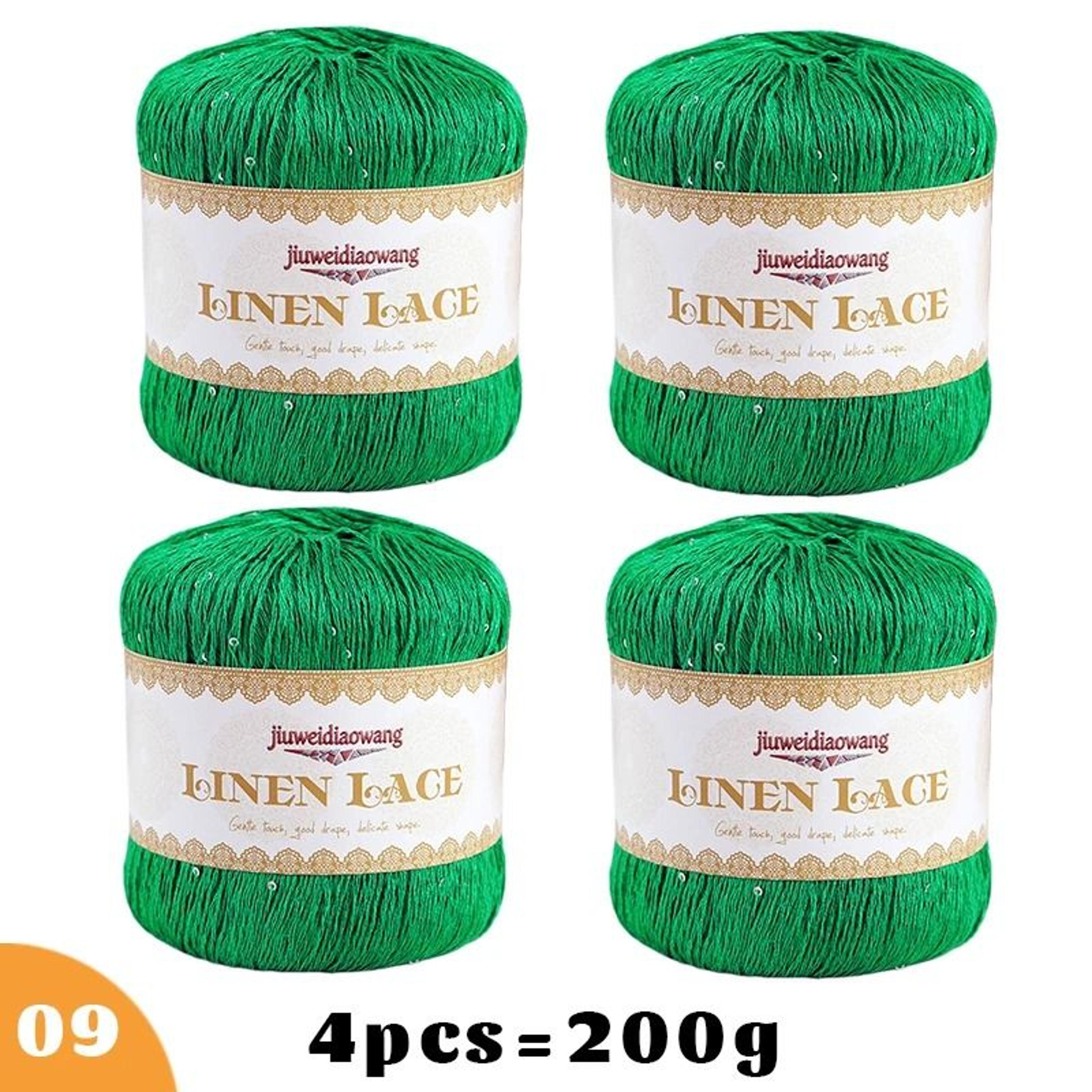 Sequin Lace Yarn For Knitting And Crochet Lightweight Summer Yarn For Sweaters Shawls Scarves 16