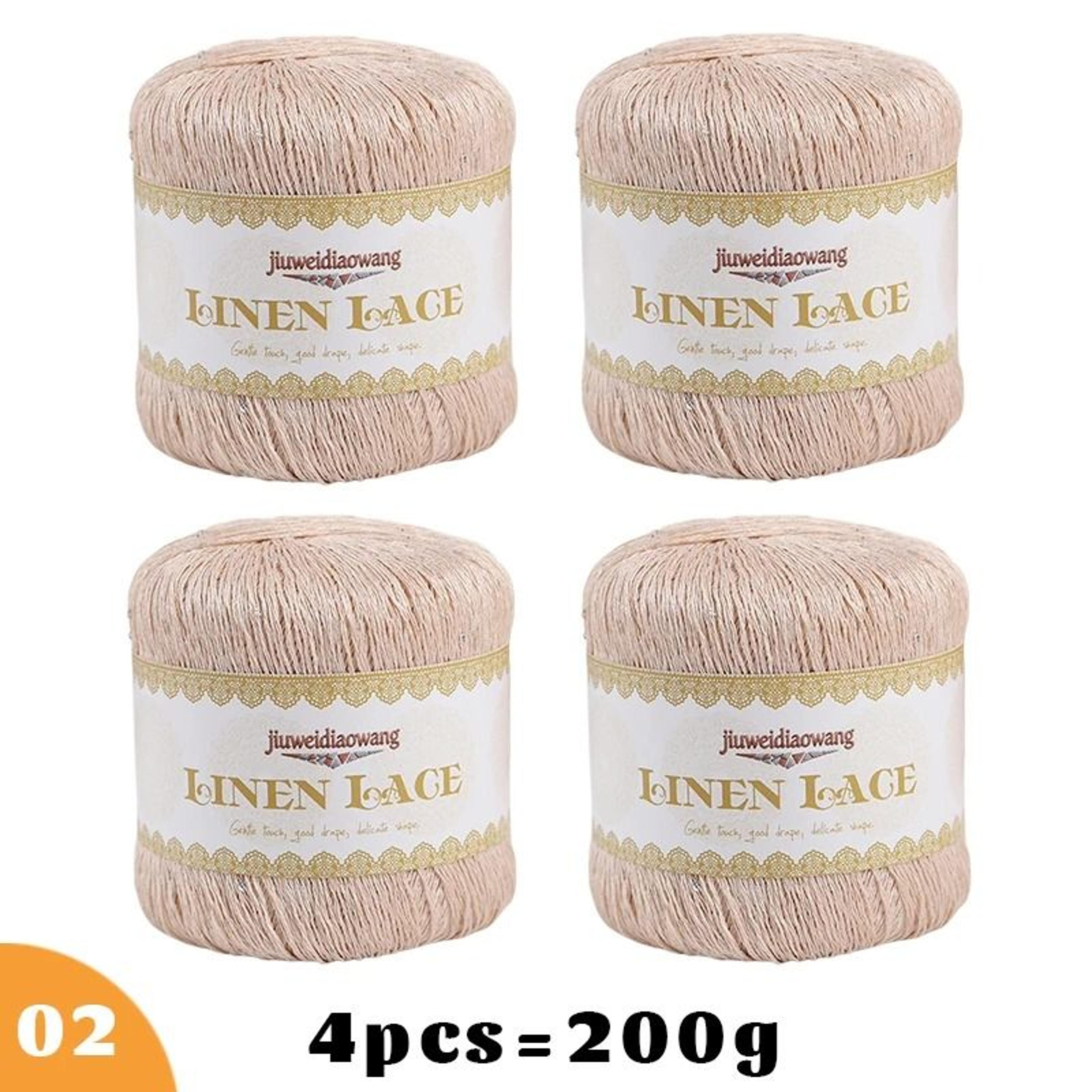 Sequin Lace Yarn For Knitting And Crochet Lightweight Summer Yarn For Sweaters Shawls Scarves 7