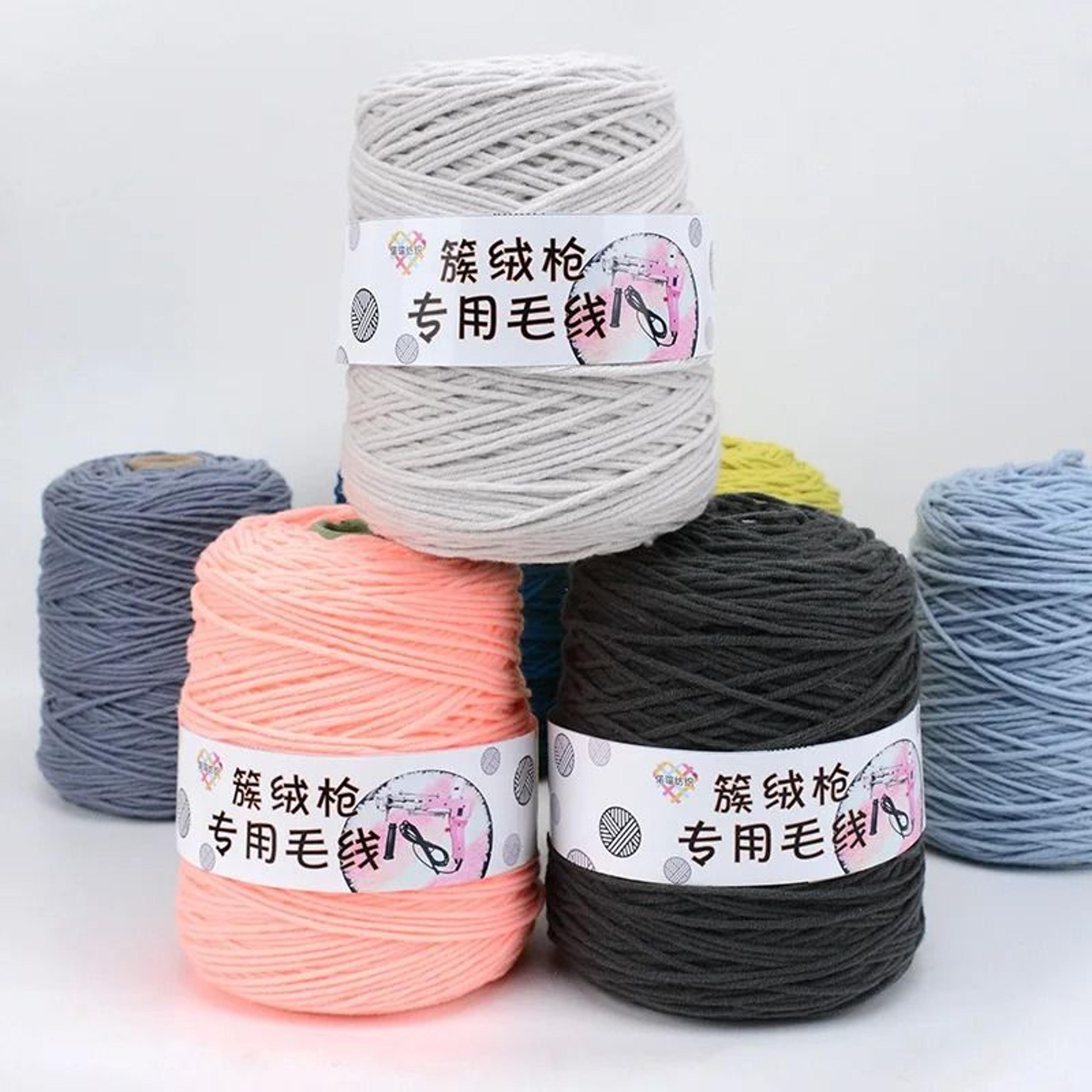 141 Oz 8 Strand Acrylic Tufting Yarn Cone For Tufting Gun Rug Making Crochet And Knitting 1