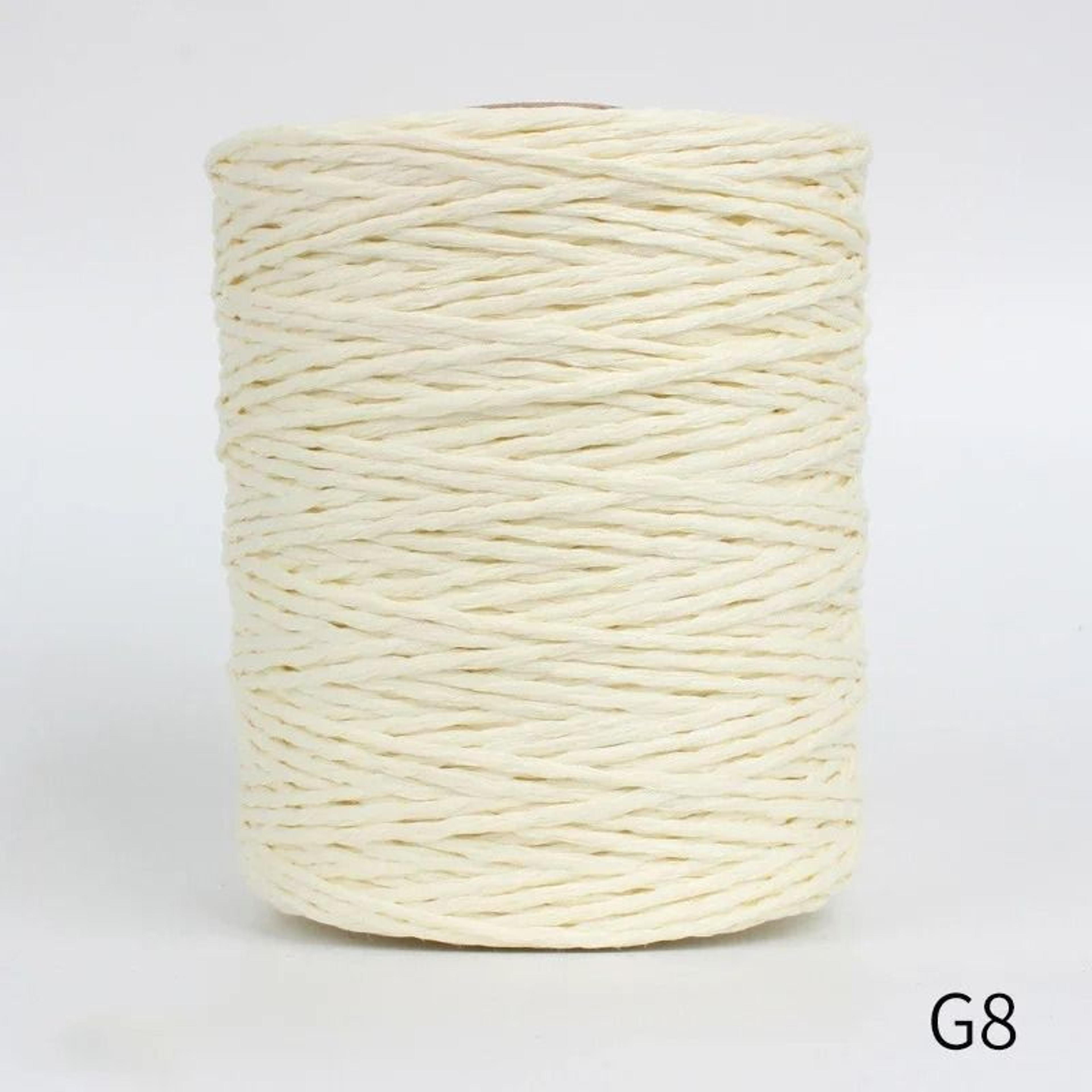 Natural Raffia Straw Yarn 306 To 328 Yd Colorful Crochet Yarn For Summer Hats Bags And Basket Weavi 9
