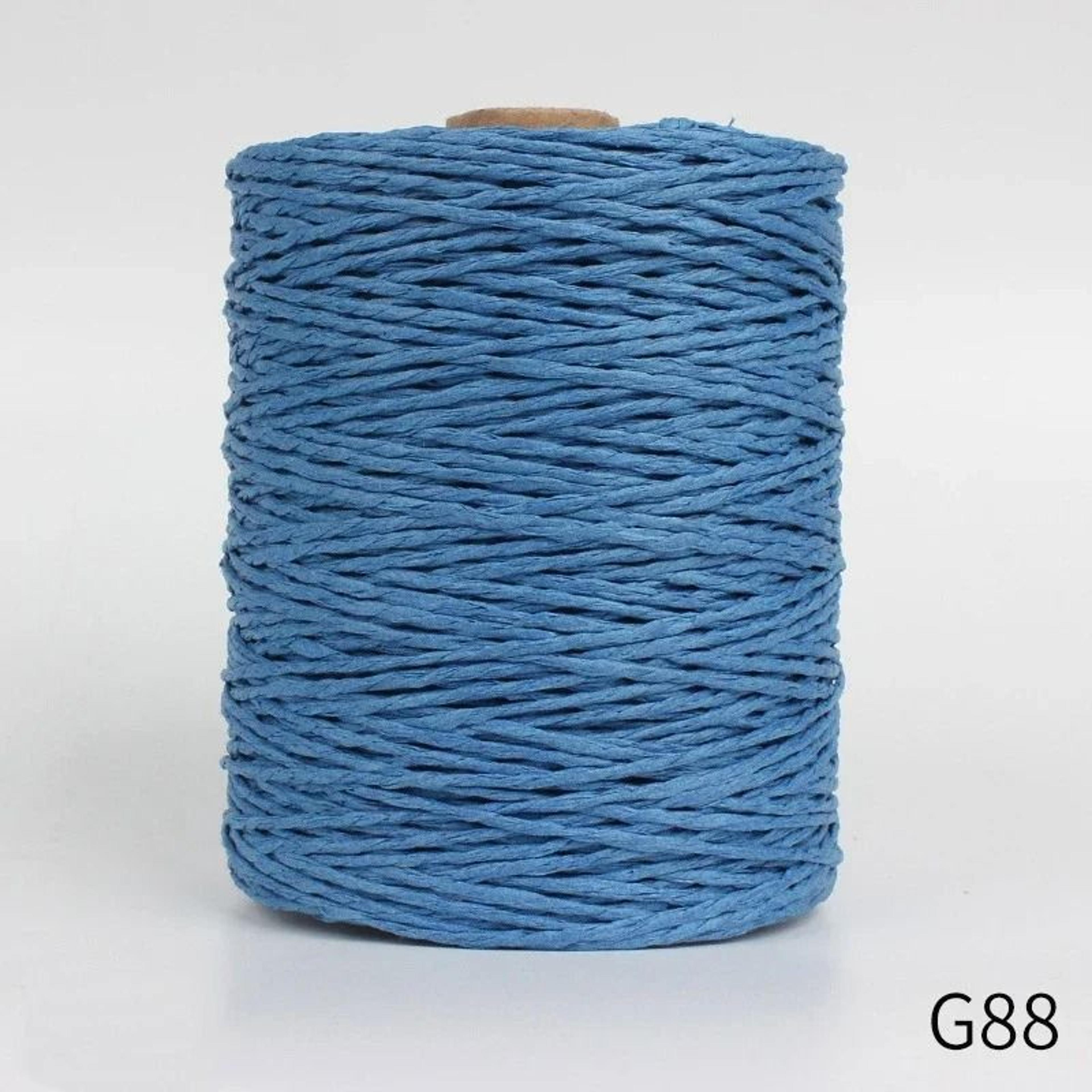 Natural Raffia Straw Yarn 306 To 328 Yd Colorful Crochet Yarn For Summer Hats Bags And Basket Weavi 25