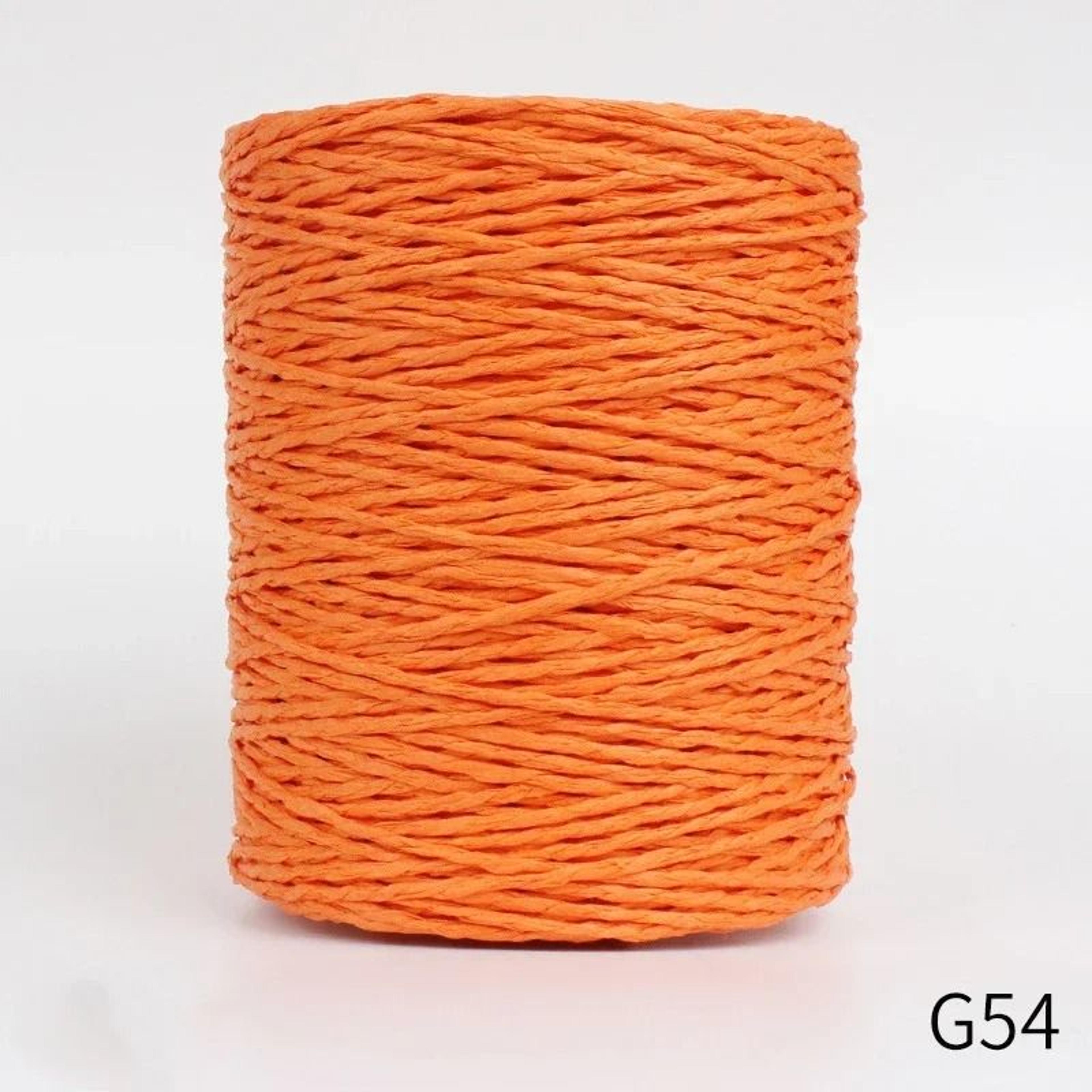 Natural Raffia Straw Yarn 306 To 328 Yd Colorful Crochet Yarn For Summer Hats Bags And Basket Weavi 27