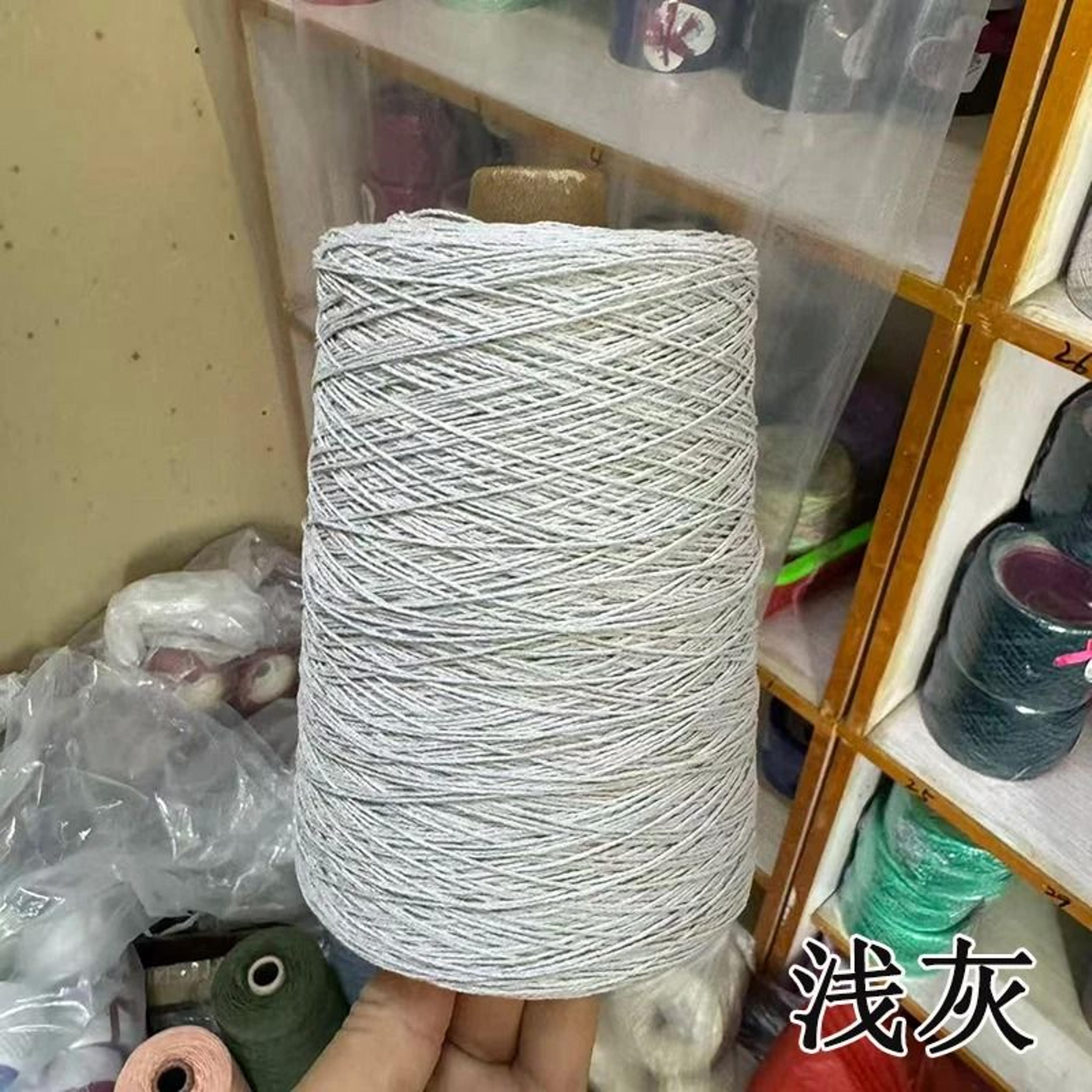 176 Oz Pure Flax Linen Lace Yarn No 8 High Twist Crochet Thread For Summer Knitting 22