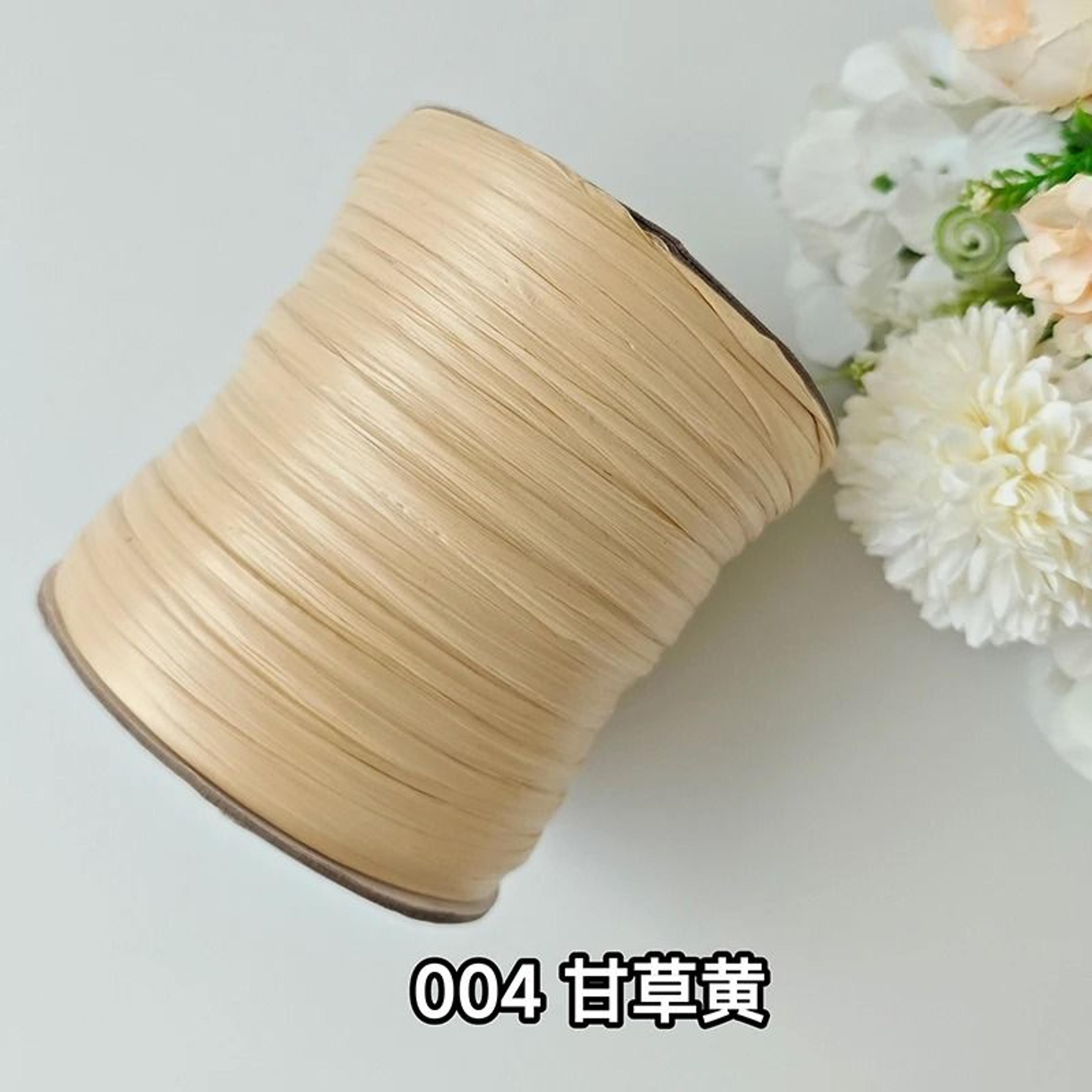 2187 Ft Raffia Straw Yarn For Crochet Summer Hats Bags And Basket Weaving 9