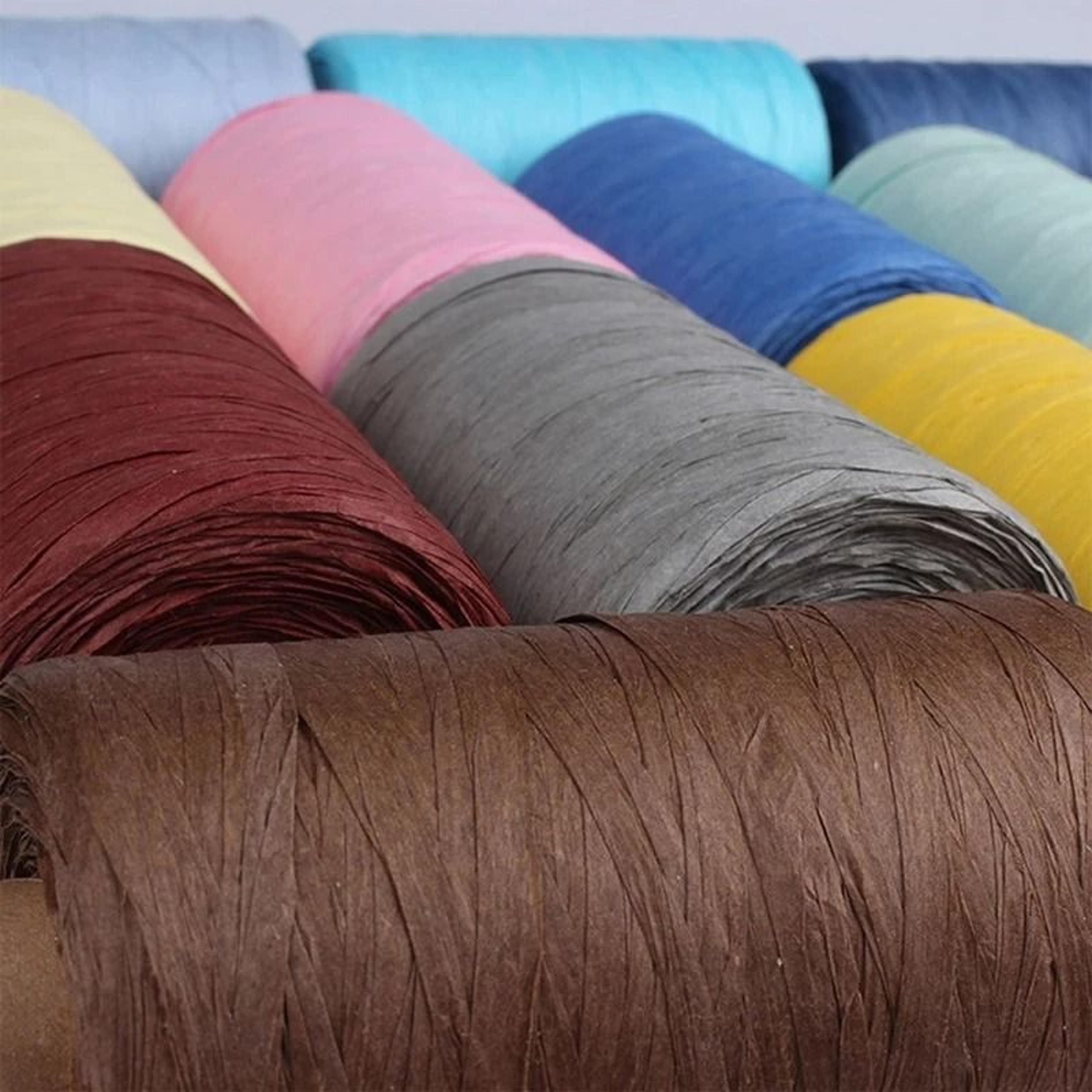 984 Ft Raffia Yarn For Crochet Summer Hats Bags And Basket Weaving 5