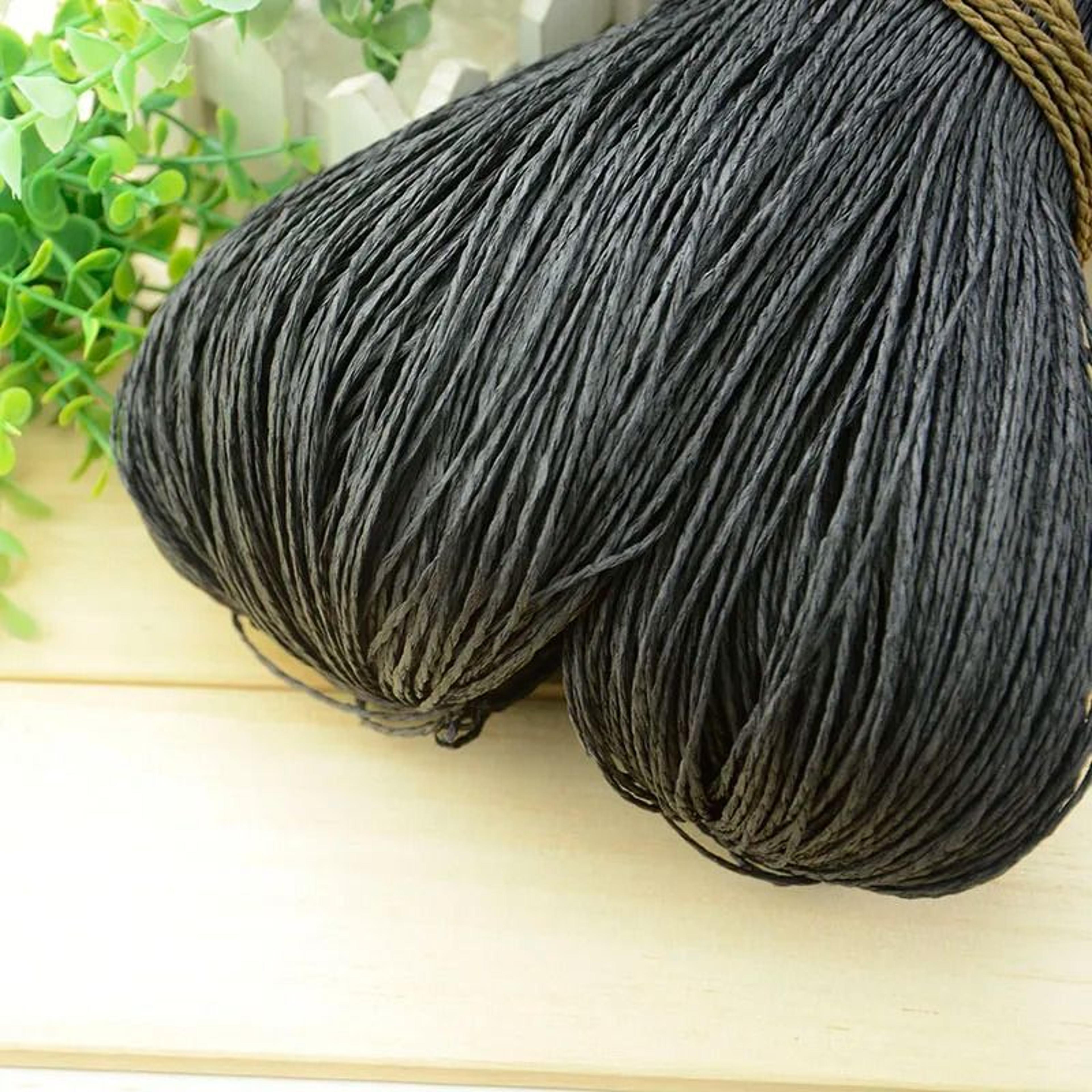 2187 Ft Colorful Raffia Straw Yarn For Crochet Summer Hats Bags And Basket Weaving 8