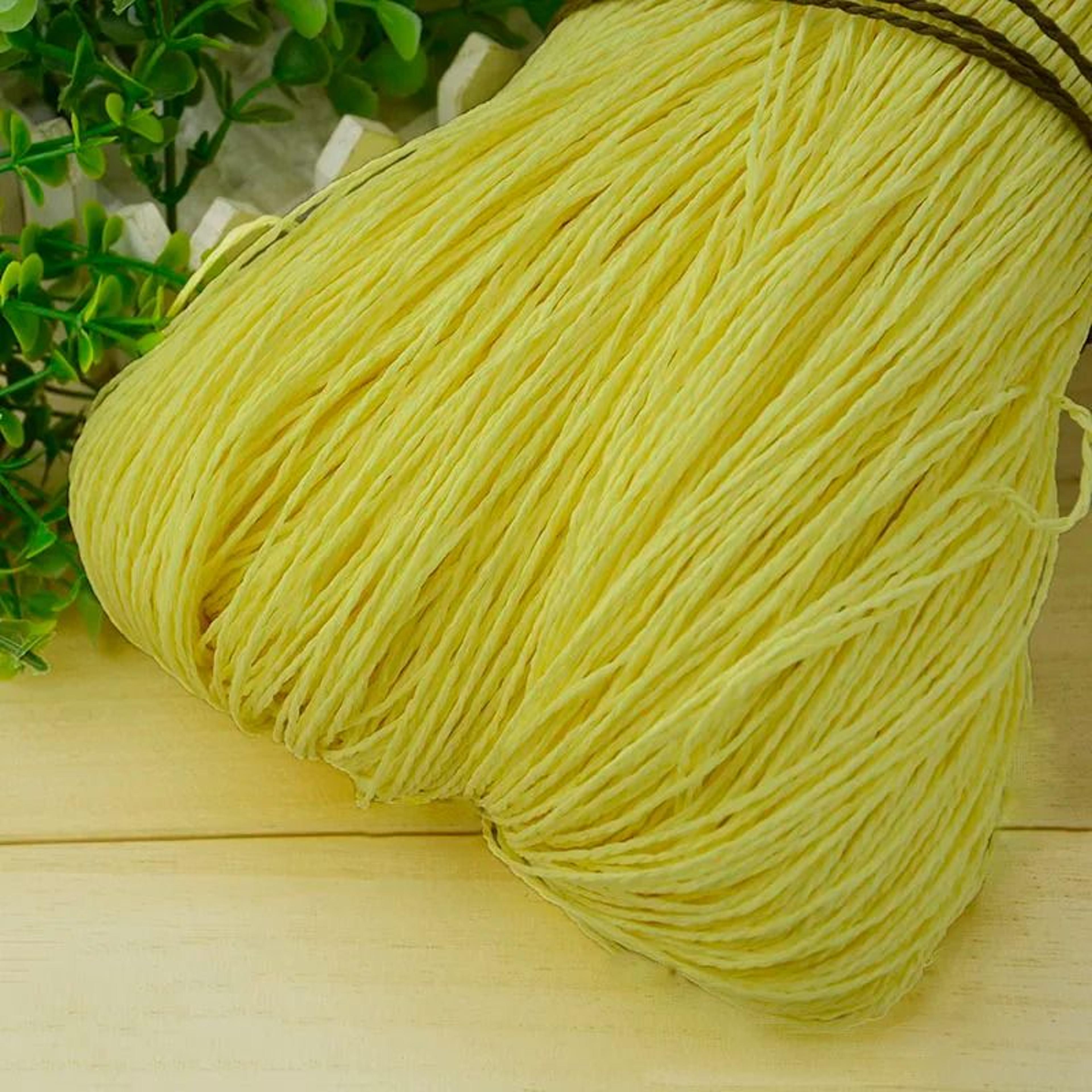 2187 Ft Colorful Raffia Straw Yarn For Crochet Summer Hats Bags And Basket Weaving 17