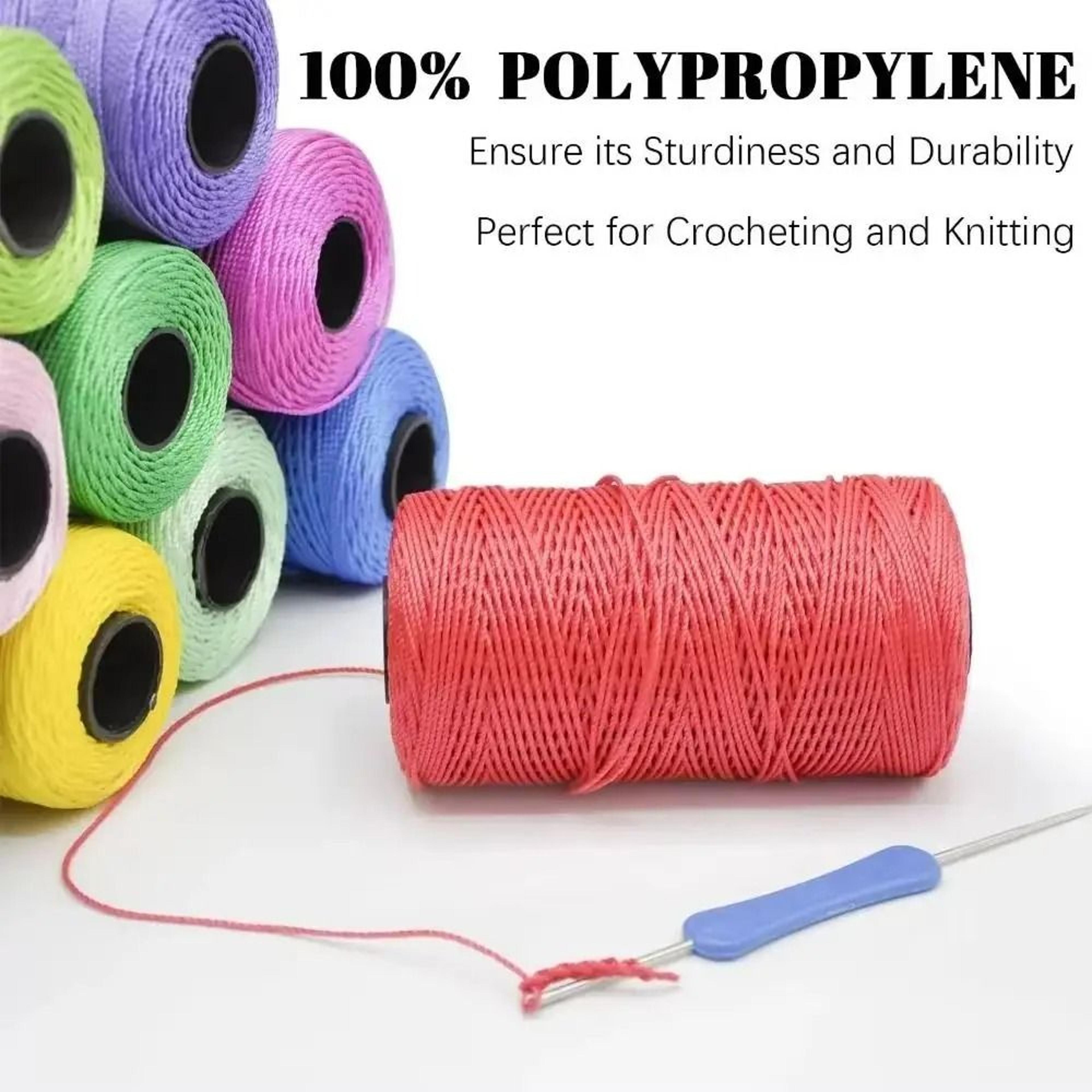 656 Ft Ice Cotton Silk Yarn For Crochet Knitting And DIY Crafts 1