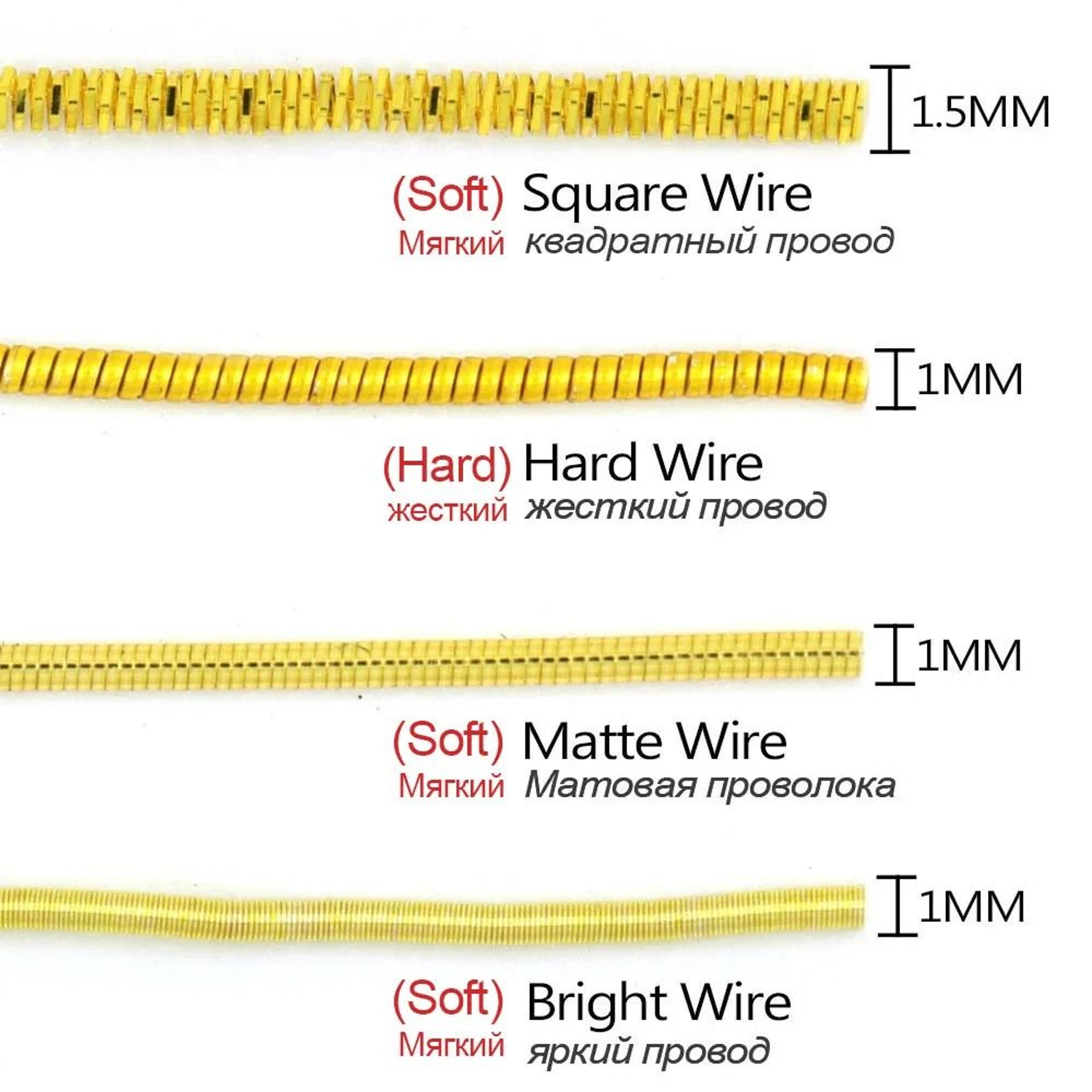 French Bullion Wire For Goldwork Embroidery Jewelry And Brooch Making 4