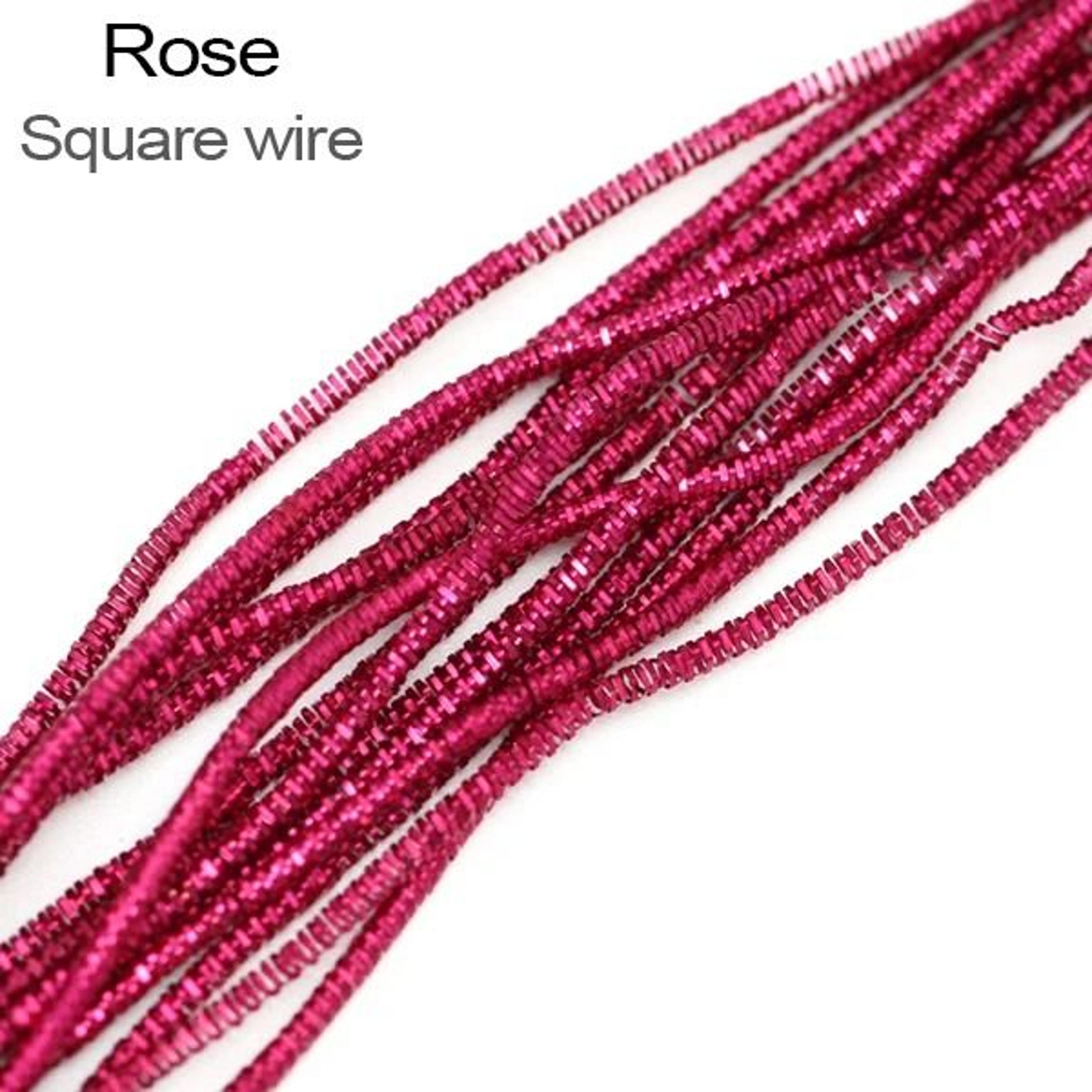 French Bullion Wire For Goldwork Embroidery Jewelry And Brooch Making 24
