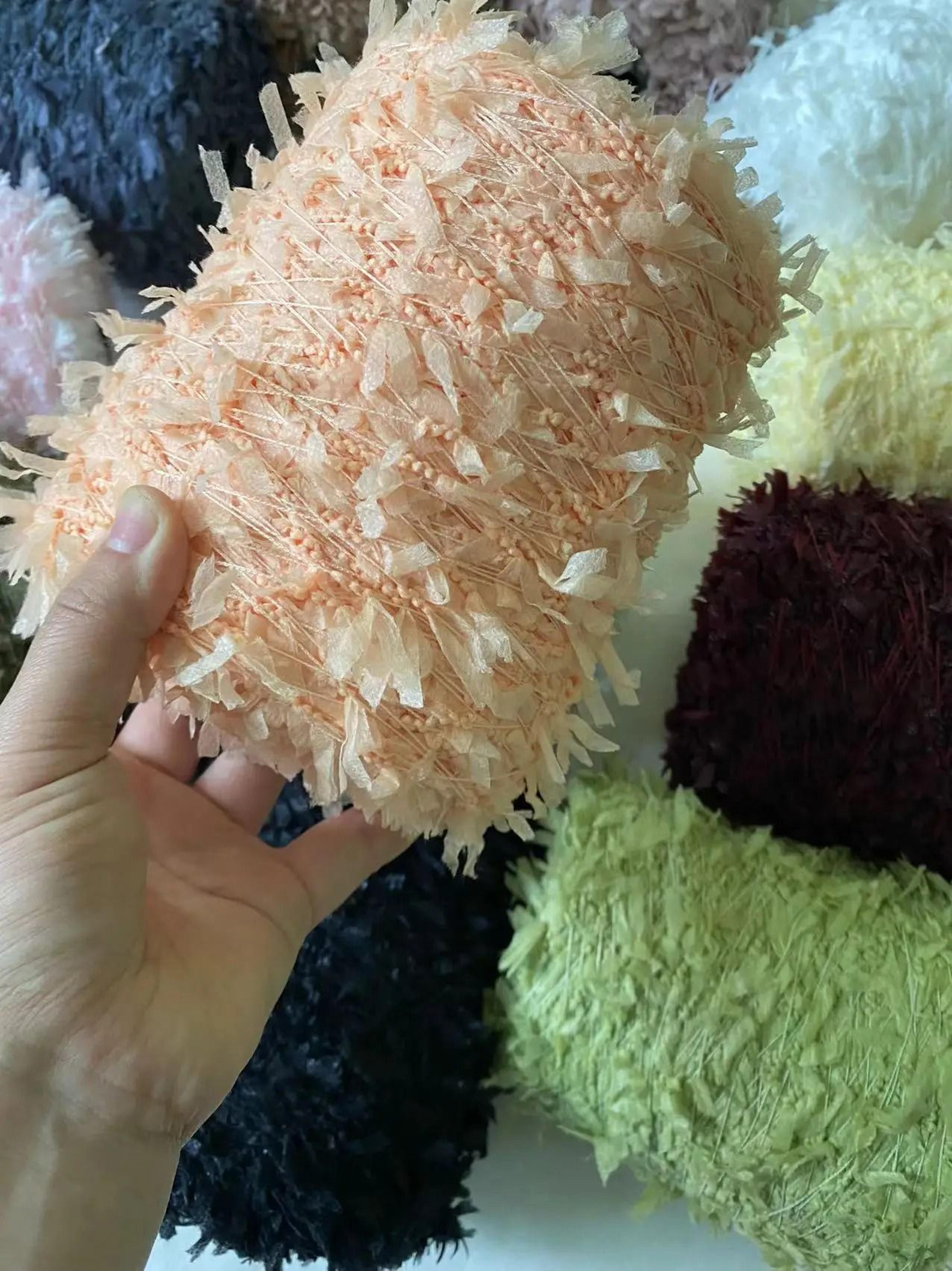 176 Oz Butterfly Paper Yarn For Crochet Knitting Summer Sweaters And DIY Crafts 7