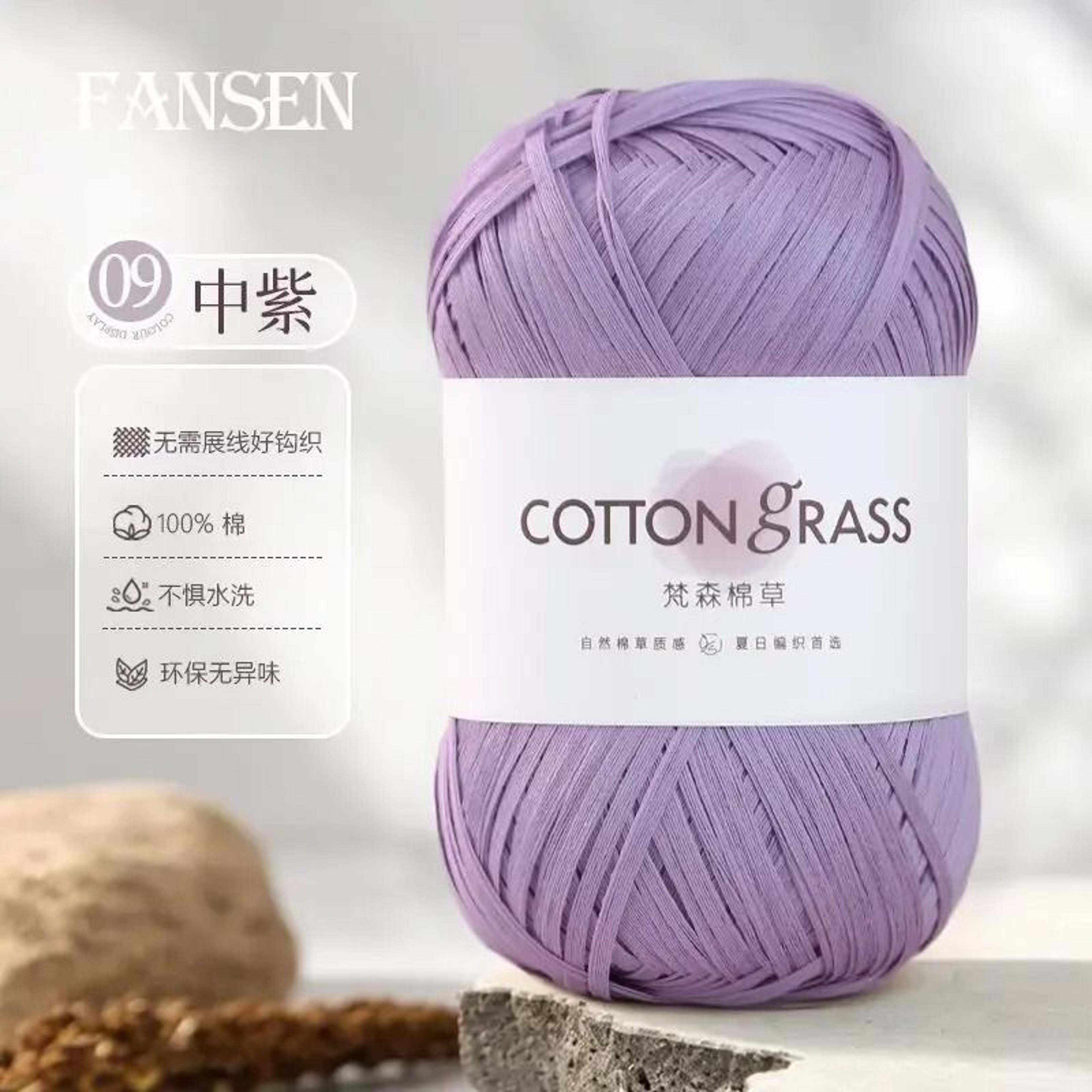 18 Oz Cotton Grass Raffia Style Yarn For Crochet Summer Bags Hats And DIY Crafts 14