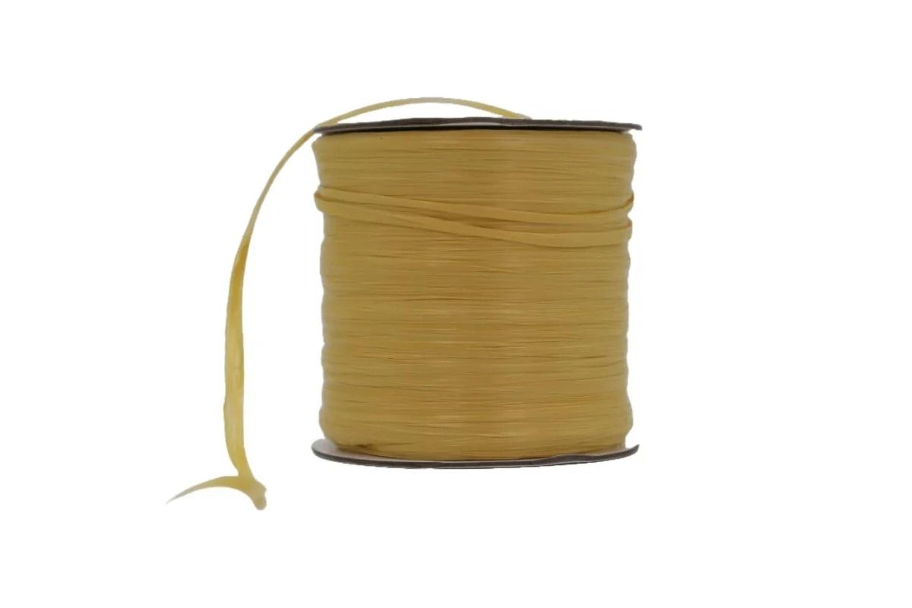 Natural Matte Raffia Yarn For Crochet Hats Bags  DIY Handcrafts 330g 600M 9