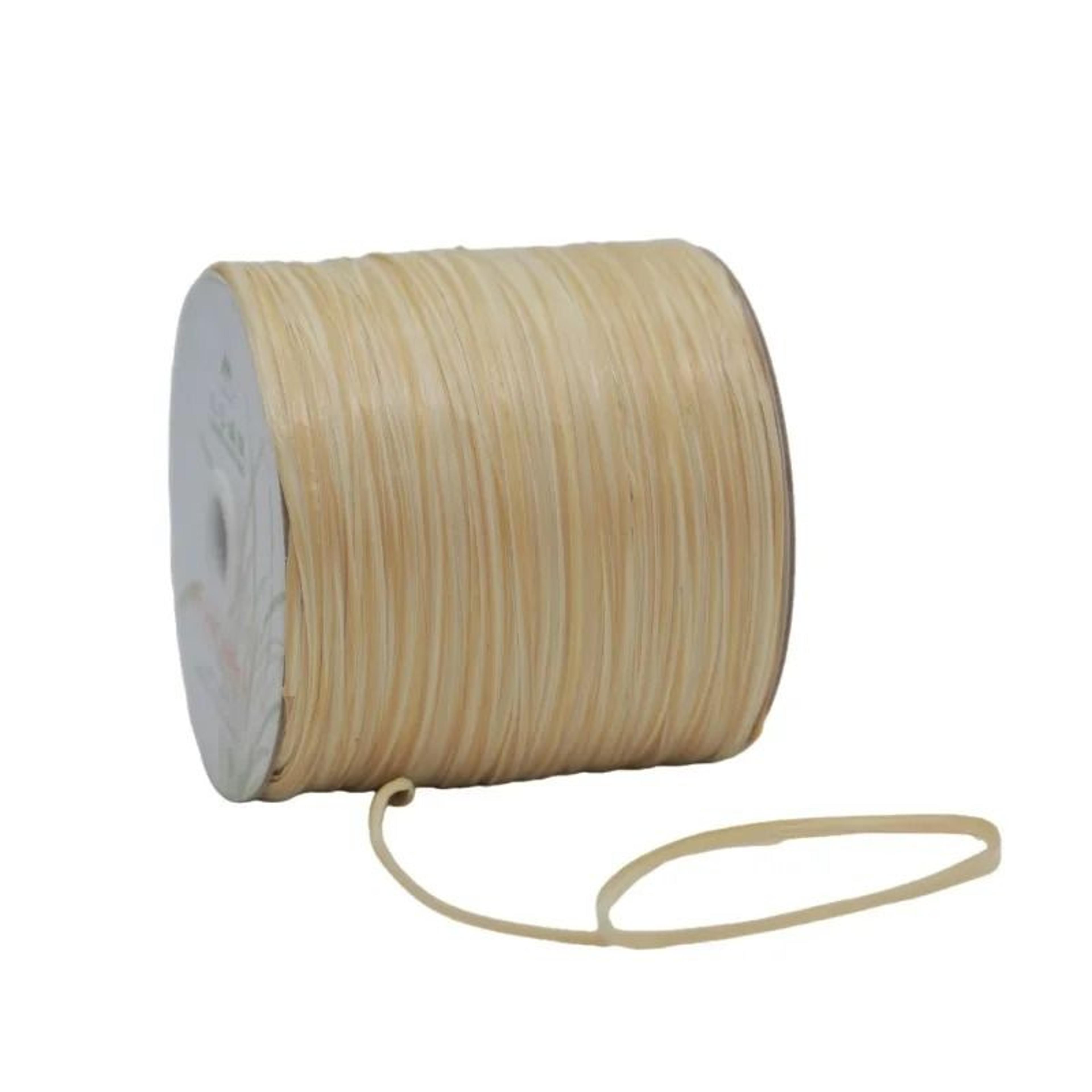 Natural Matte Raffia Yarn For Crochet Hats Bags  DIY Handcrafts 330g 600M 2