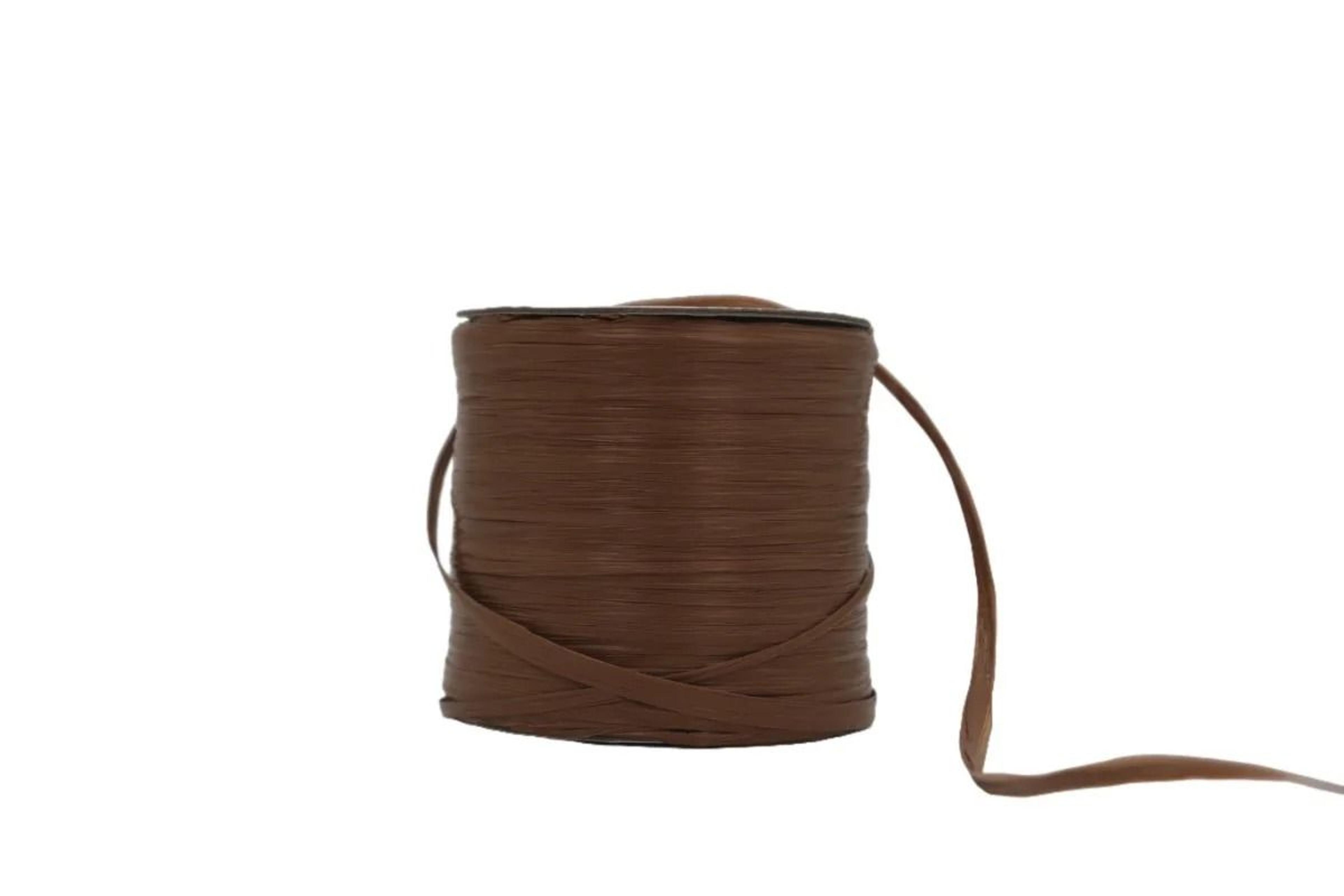 Natural Matte Raffia Yarn For Crochet Hats Bags  DIY Handcrafts 330g 600M 18