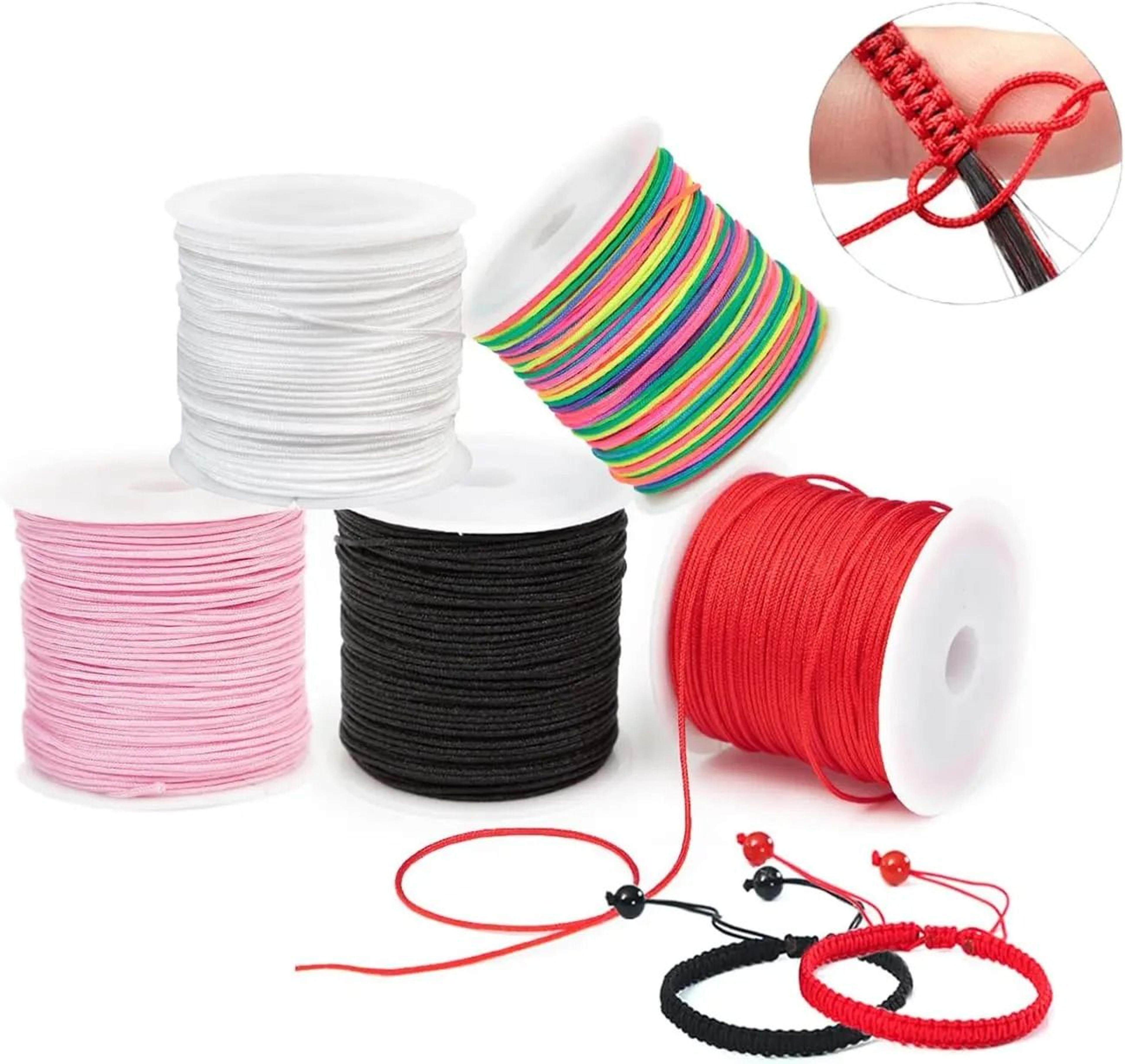 08mm Nylon Beading Cord 100 Yards Chinese Knot String For Bracelets Necklaces  DIY Jewelry Making 3