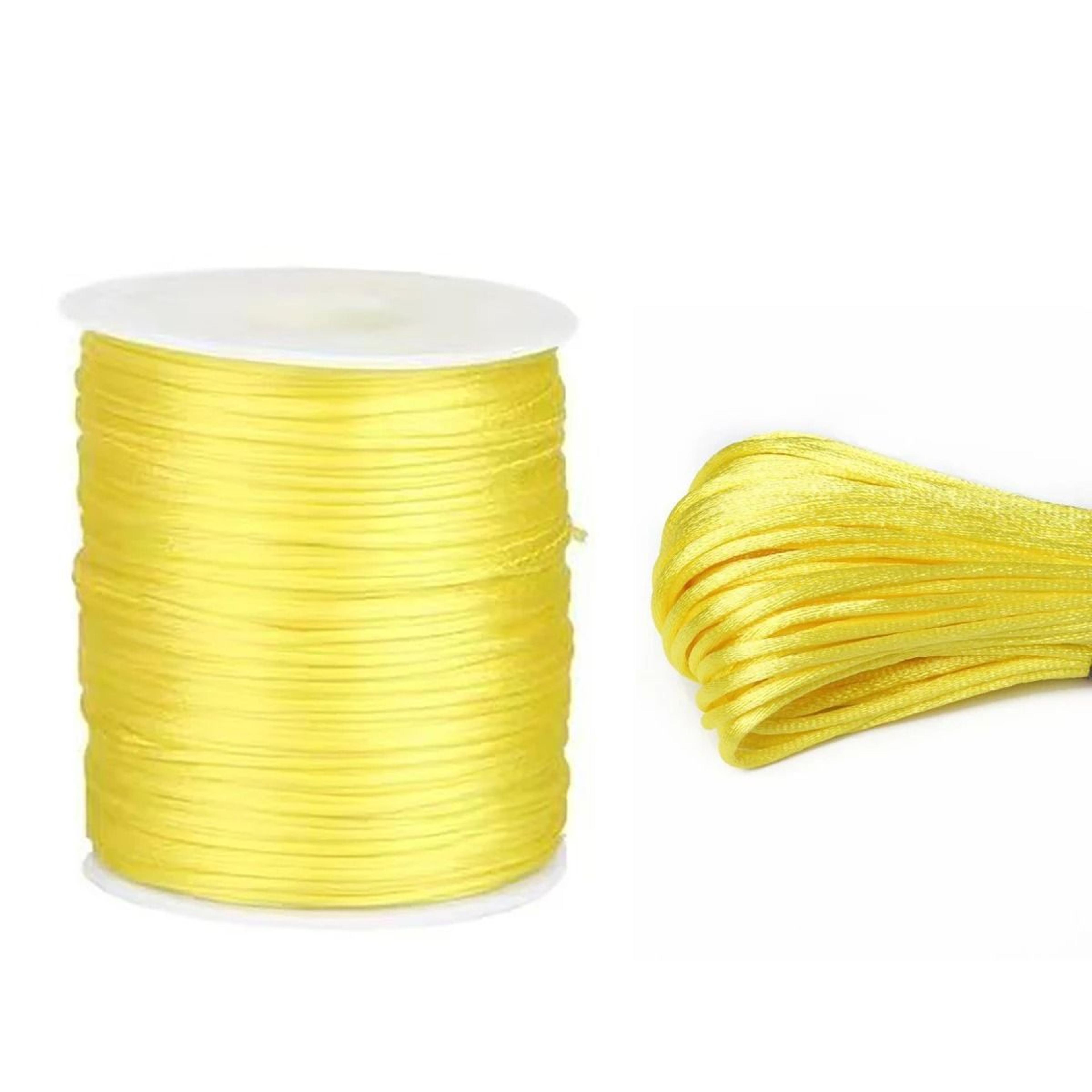2mm Satin Nylon Cord For Chinese Knotting Bracelets Macrame  DIY Jewelry Crafts 25