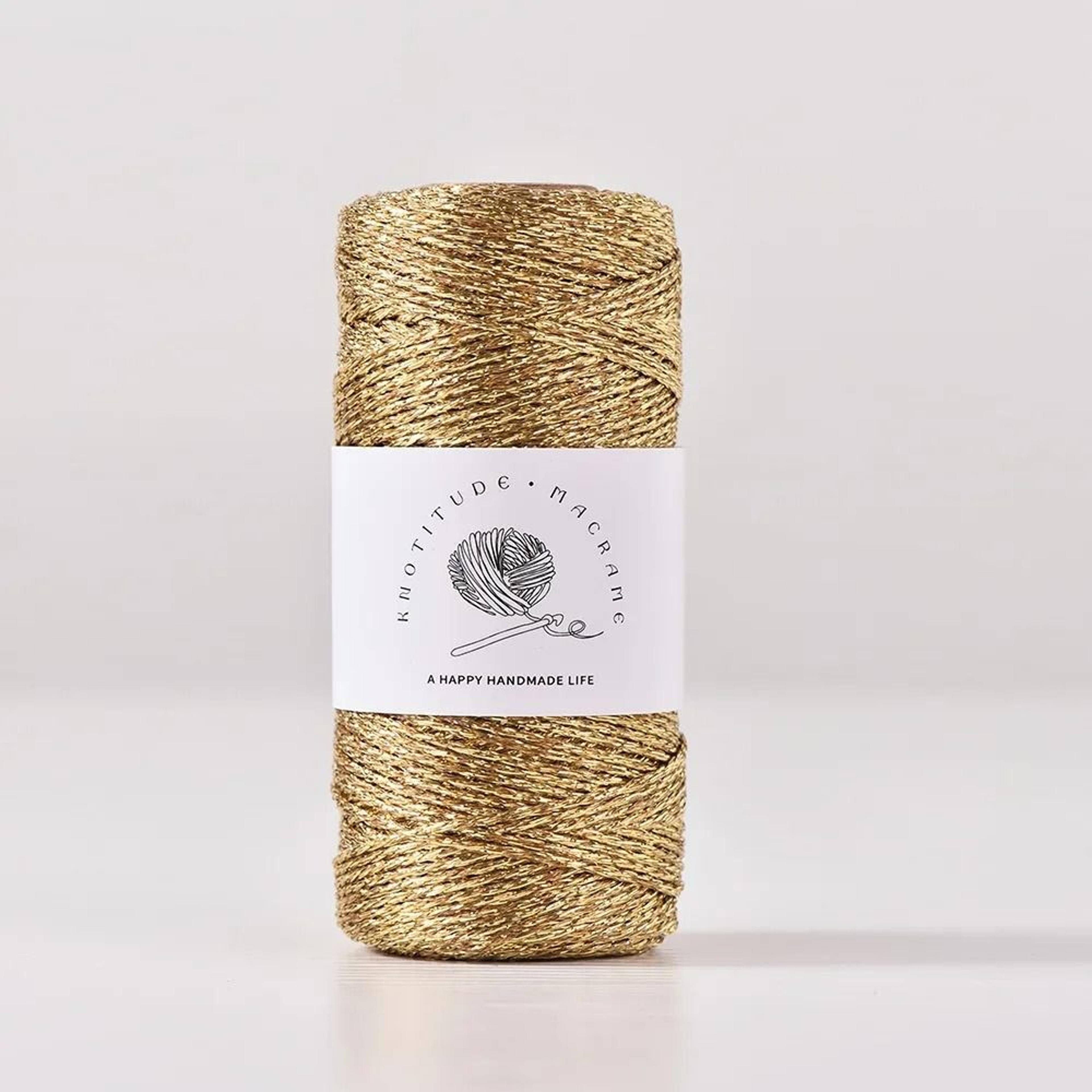 Premium 1mm Metallic Crochet Yarn 100m Shimmer Craft Thread For Knitting Gift Wrapping Sewing  DIY  7