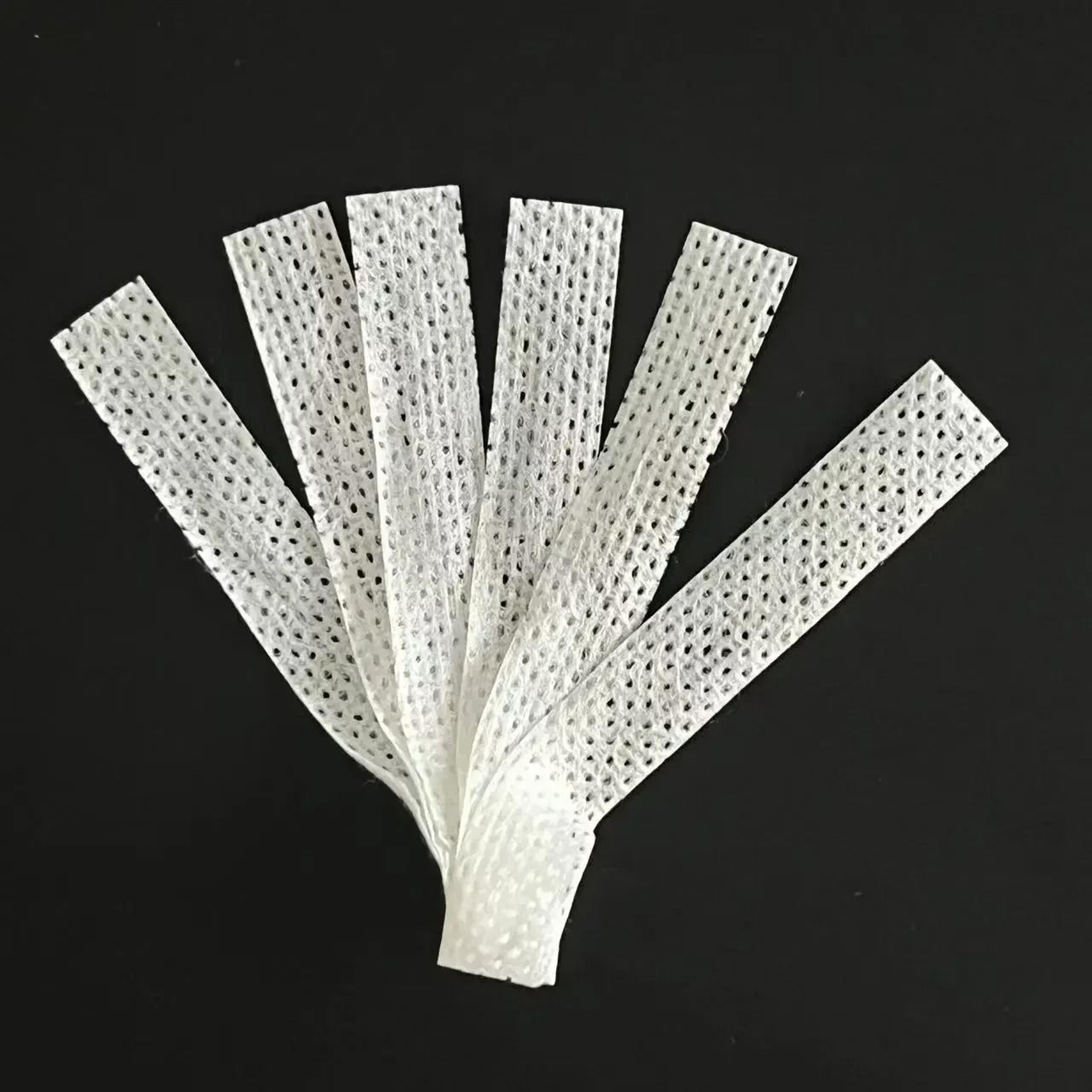 Premium Organic Cotton Mesh Strips 70mm Oil Absorbent Cotton Wick 50 To 1200 Pieces For DIY Crafts  2
