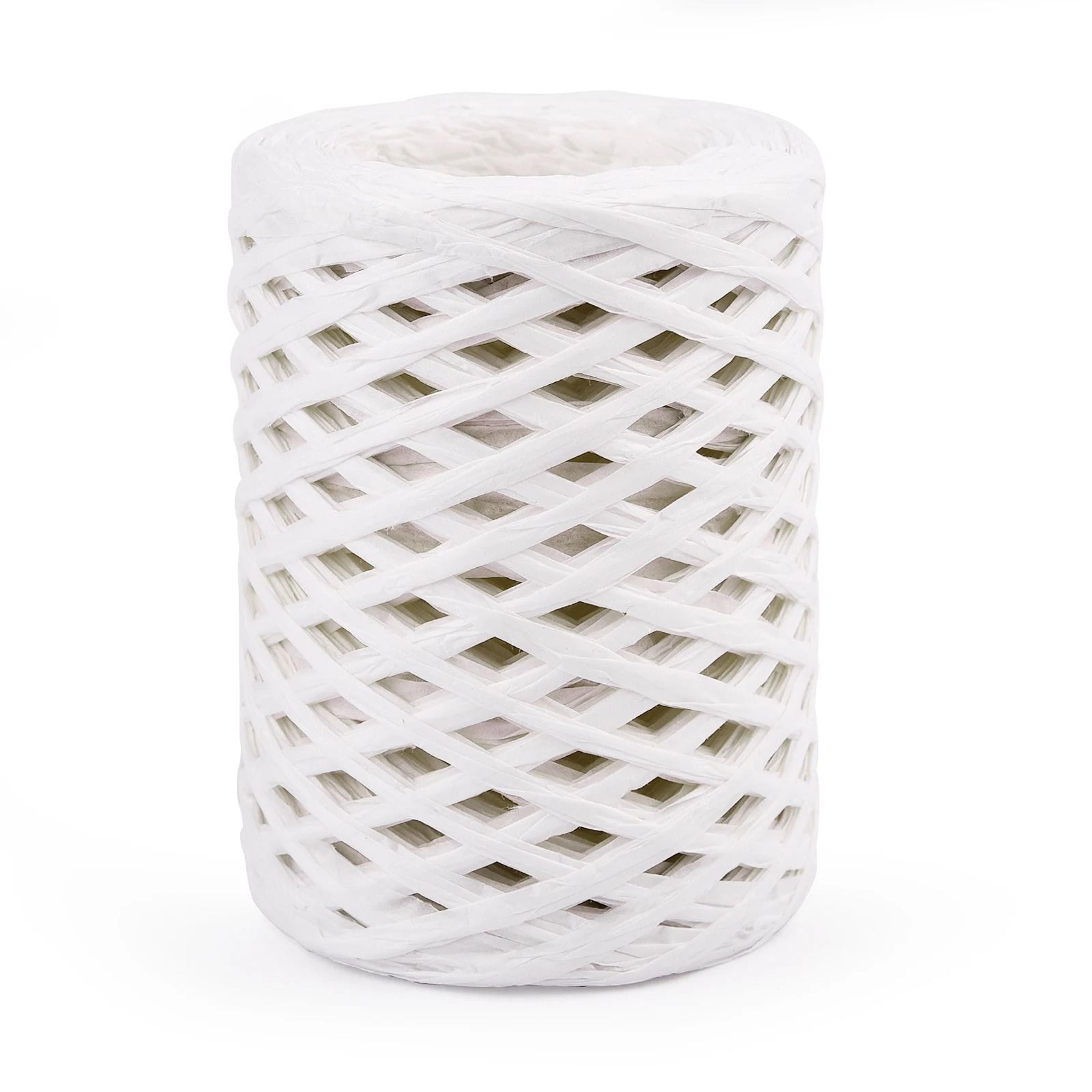 Natural Raffia Straw Yarn 100m Eco Friendly Paper Yarn For Crochet Beach Bags Sun Hats Gift Wrappin 13