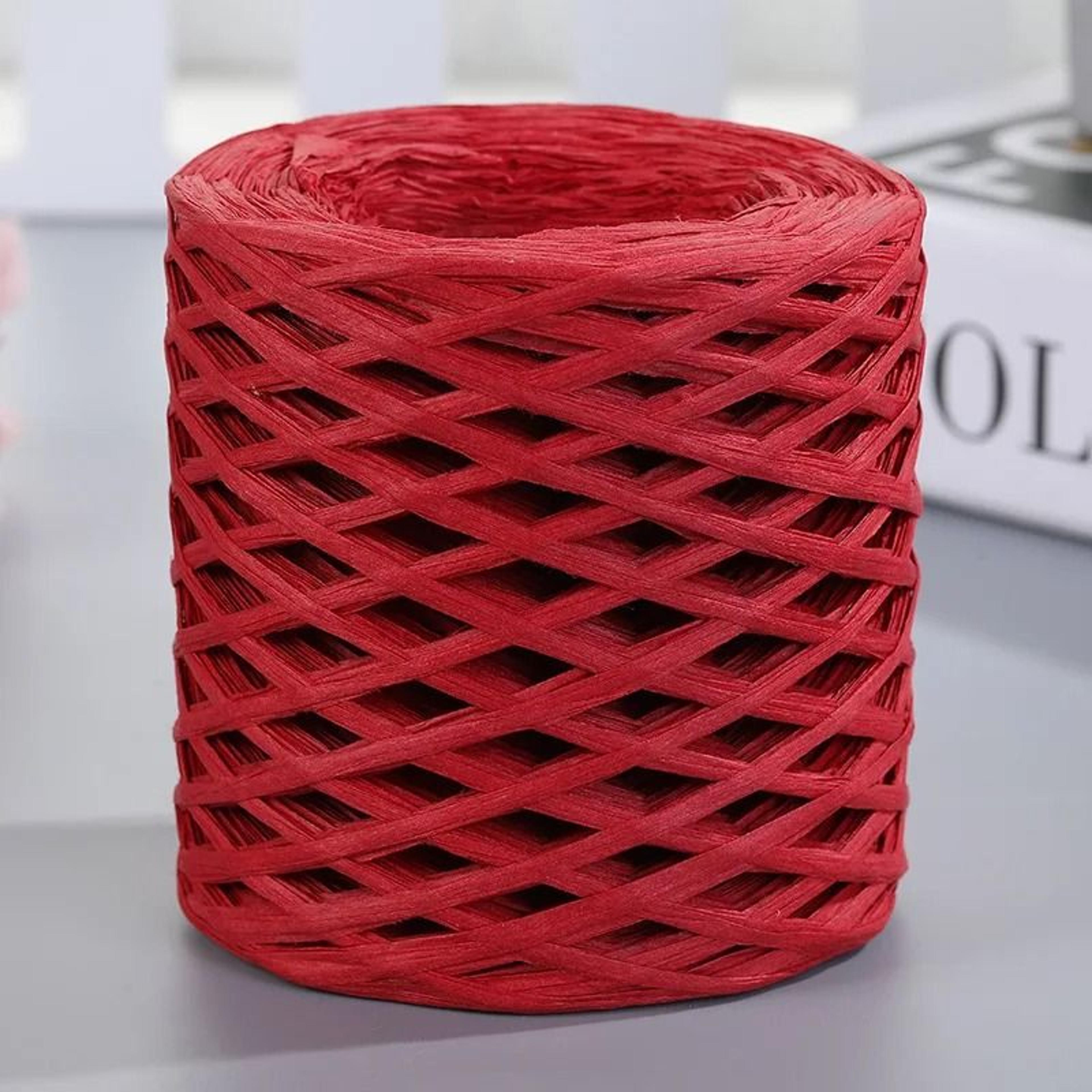 Natural Raffia Paper Ribbon 218 Yards For Gift Wrapping Crochet And DIY Crafts 27