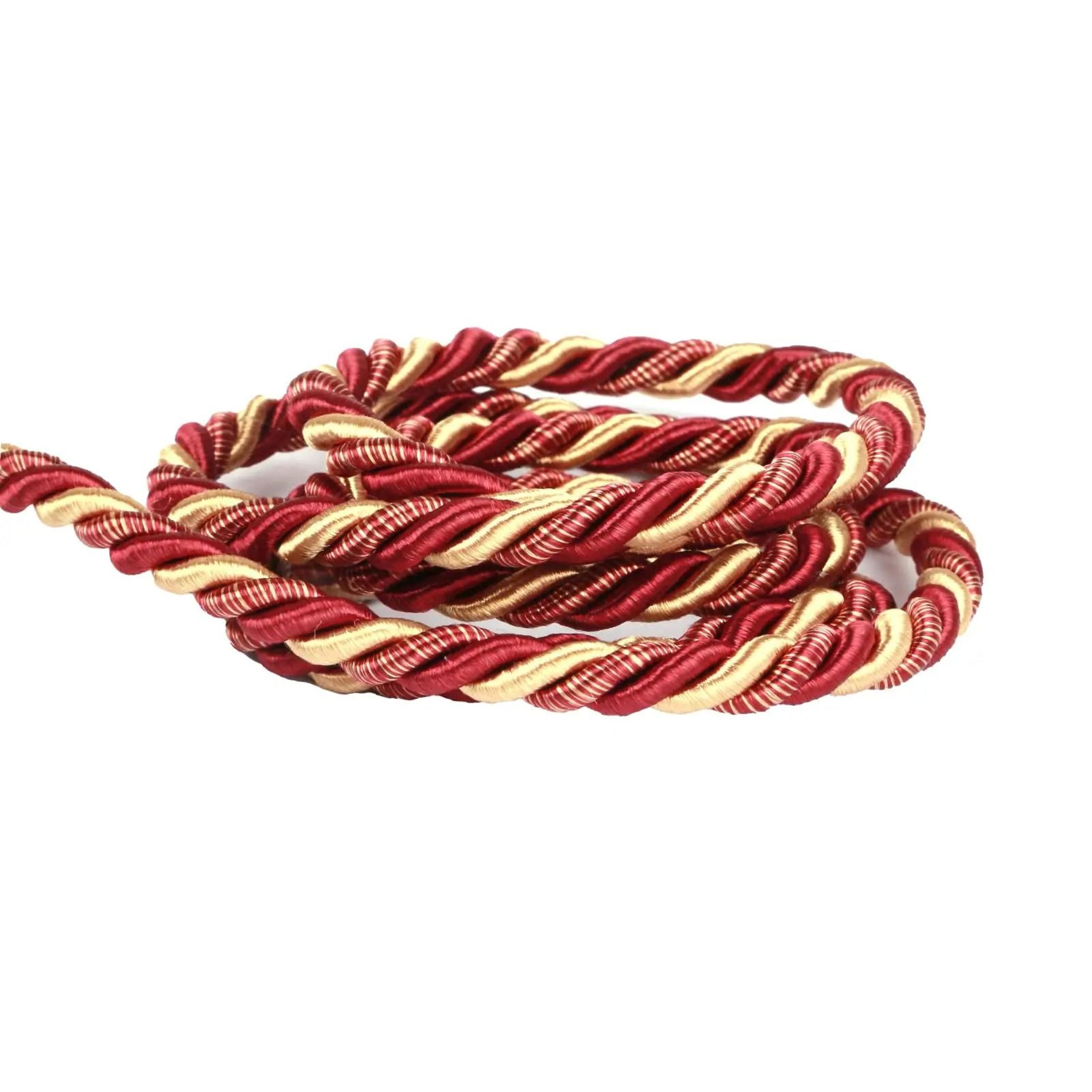 8mm Twisted Nylon Trim Cord Rope 5 Yards For Home Decor Sewing And DIY Crafts 14