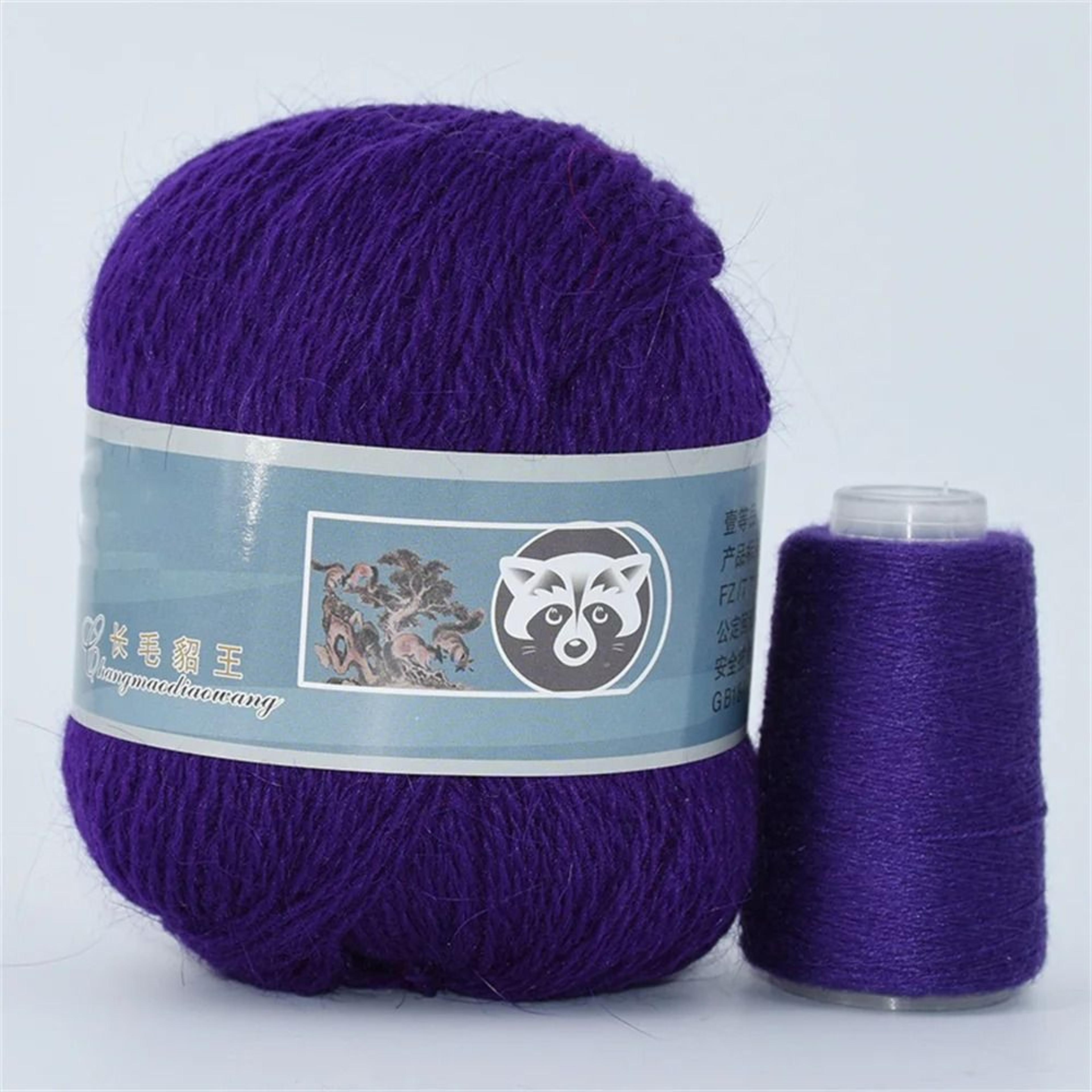 Luxury Plush Mink Style Knitting Yarn Set 5 Pieces For Cozy Sweaters Scarves And Winter Crafts 19