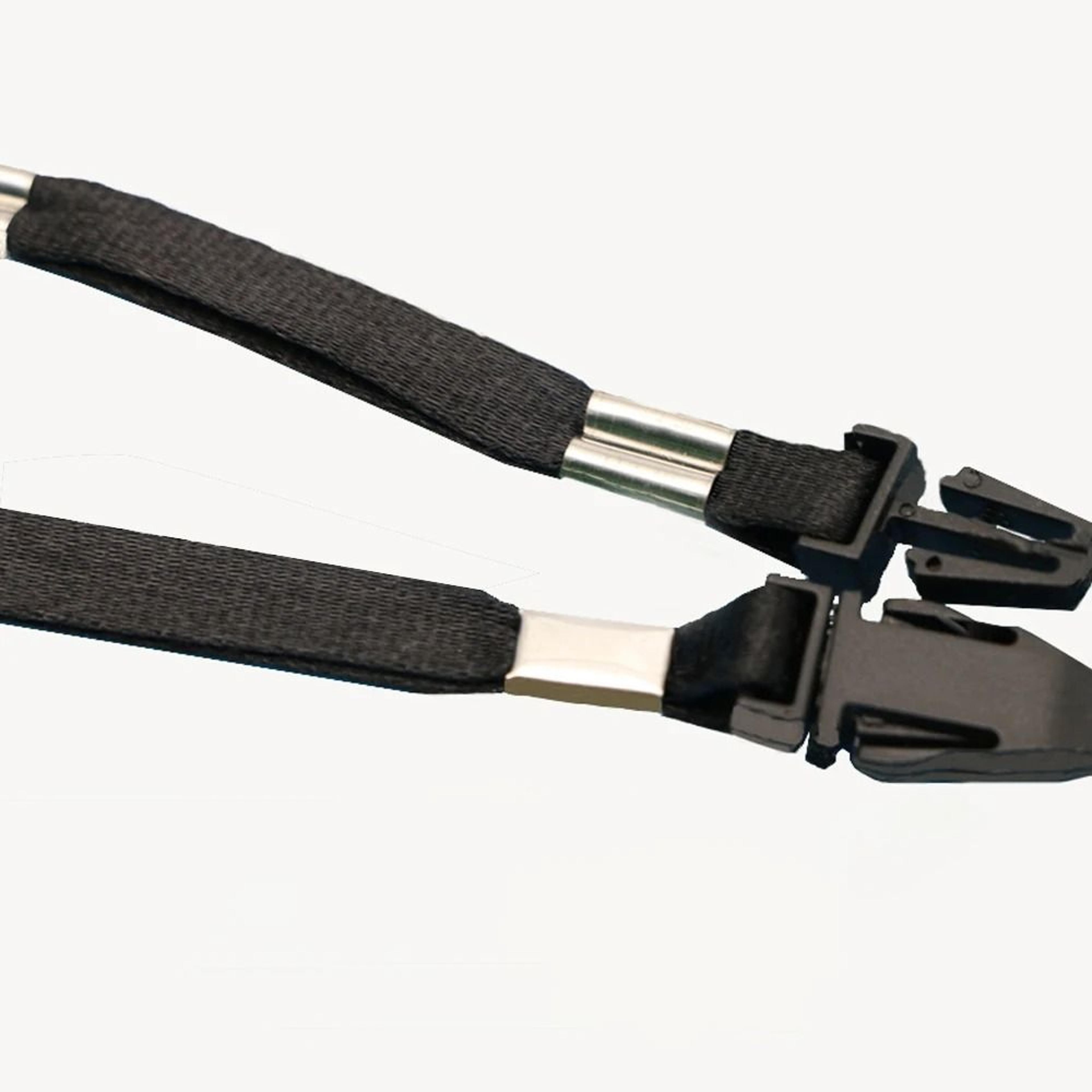 Adjustable Black Paracord Wrist Lanyard Set For Flashlights Cameras Phones And EDC Gear 4