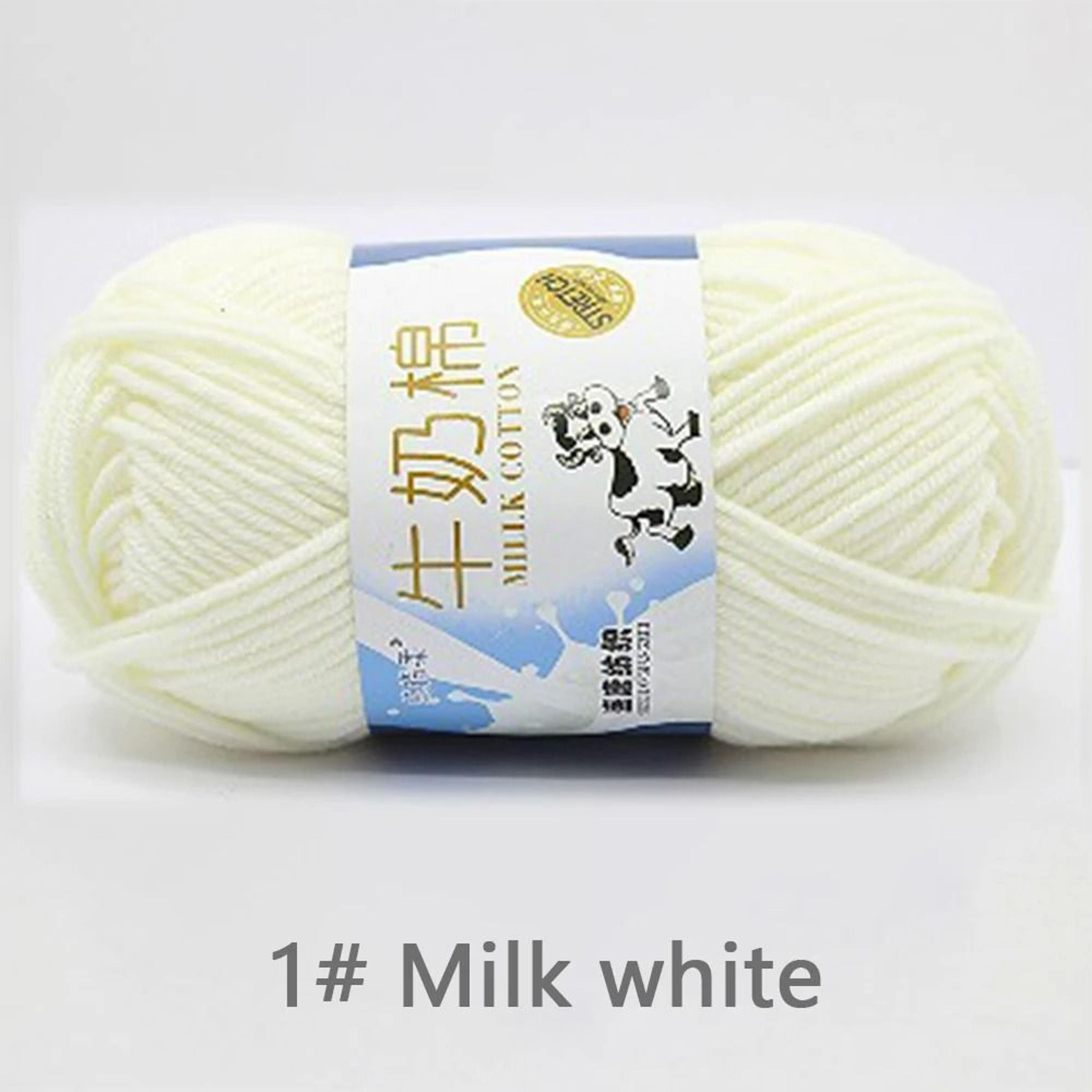 20Piece Soft Milk Cotton Yarn Set 50g Skeins For Crochet Knitting And DIY Crafts 7