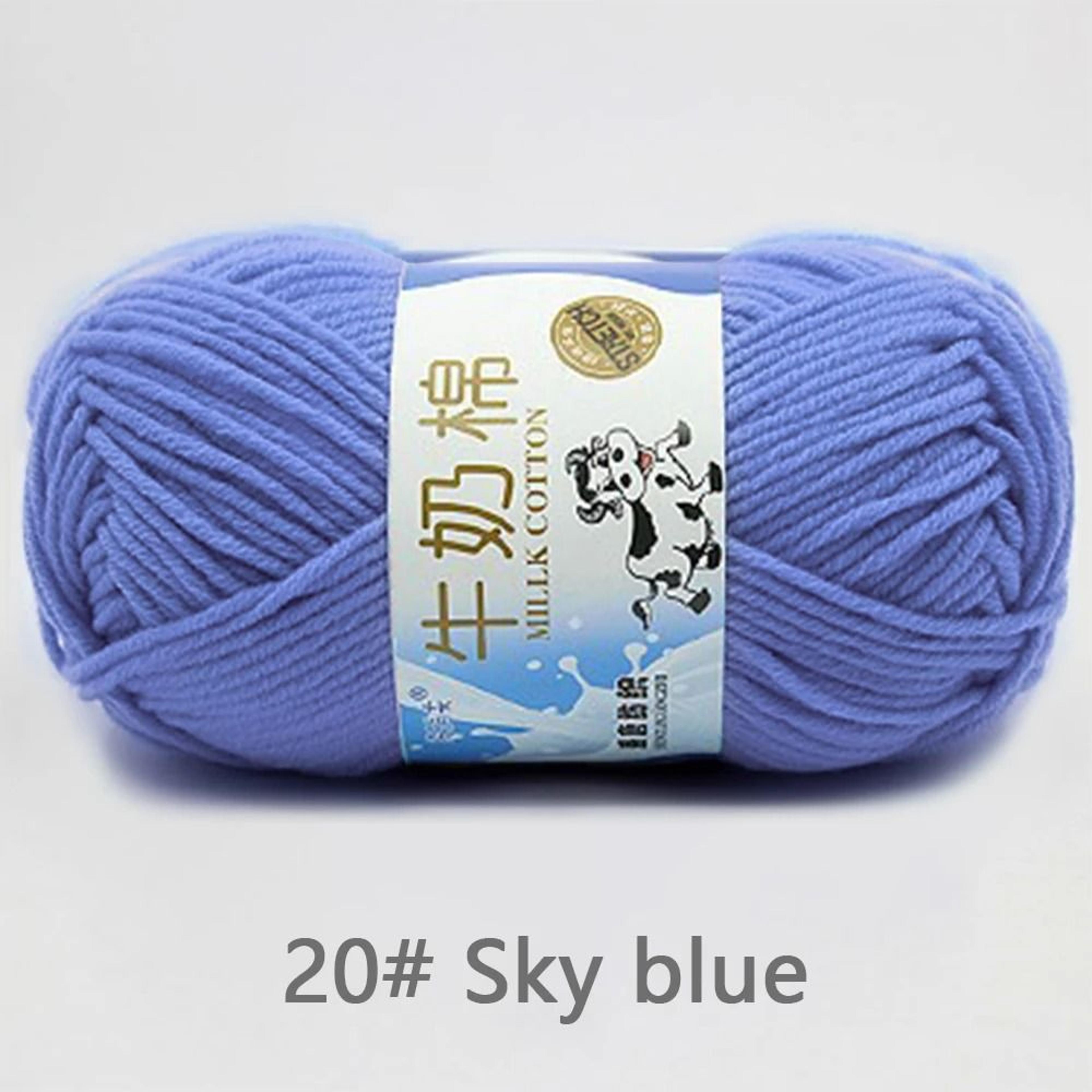 20Piece Soft Milk Cotton Yarn Set 50g Skeins For Crochet Knitting And DIY Crafts 25