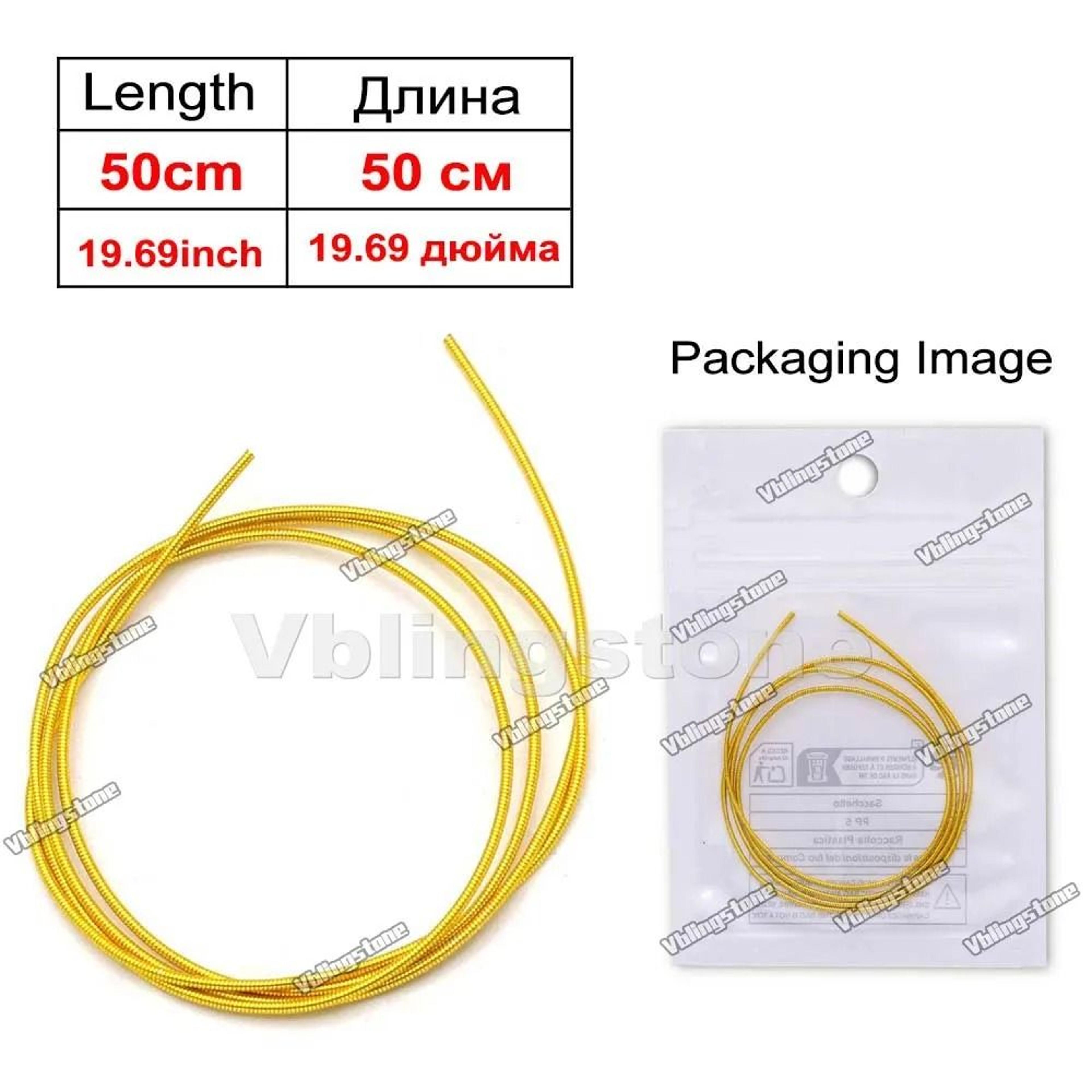French Bullion Wire Embroidery Thread For Goldwork Jewelry Making And DIY Crafts 4