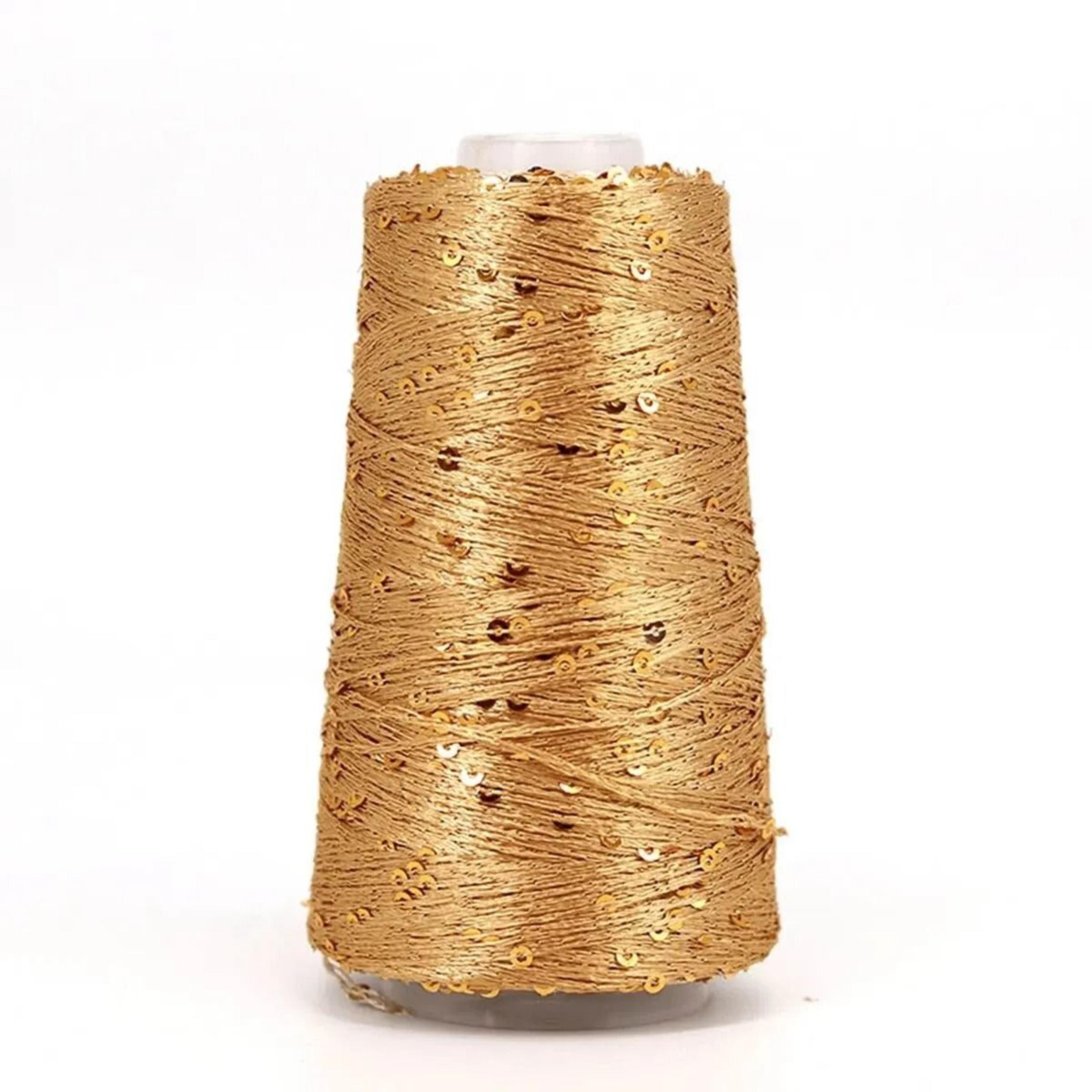 Summer Ice Silk Mercerized Sequin Yarn 176 Oz For Crochet Knitting And DIY Crafts 3