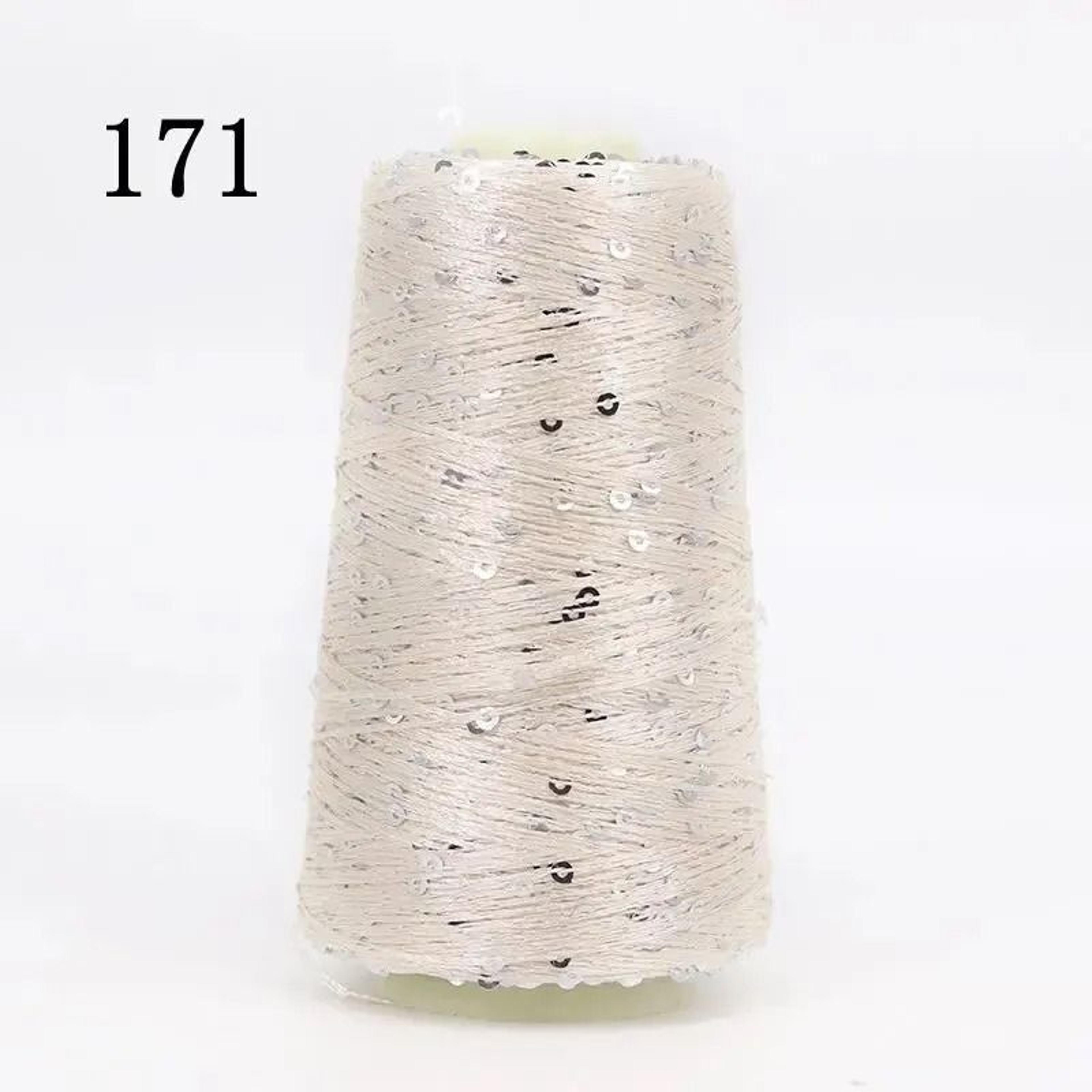 Summer Ice Silk Mercerized Sequin Yarn 176 Oz For Crochet Knitting And DIY Crafts 15