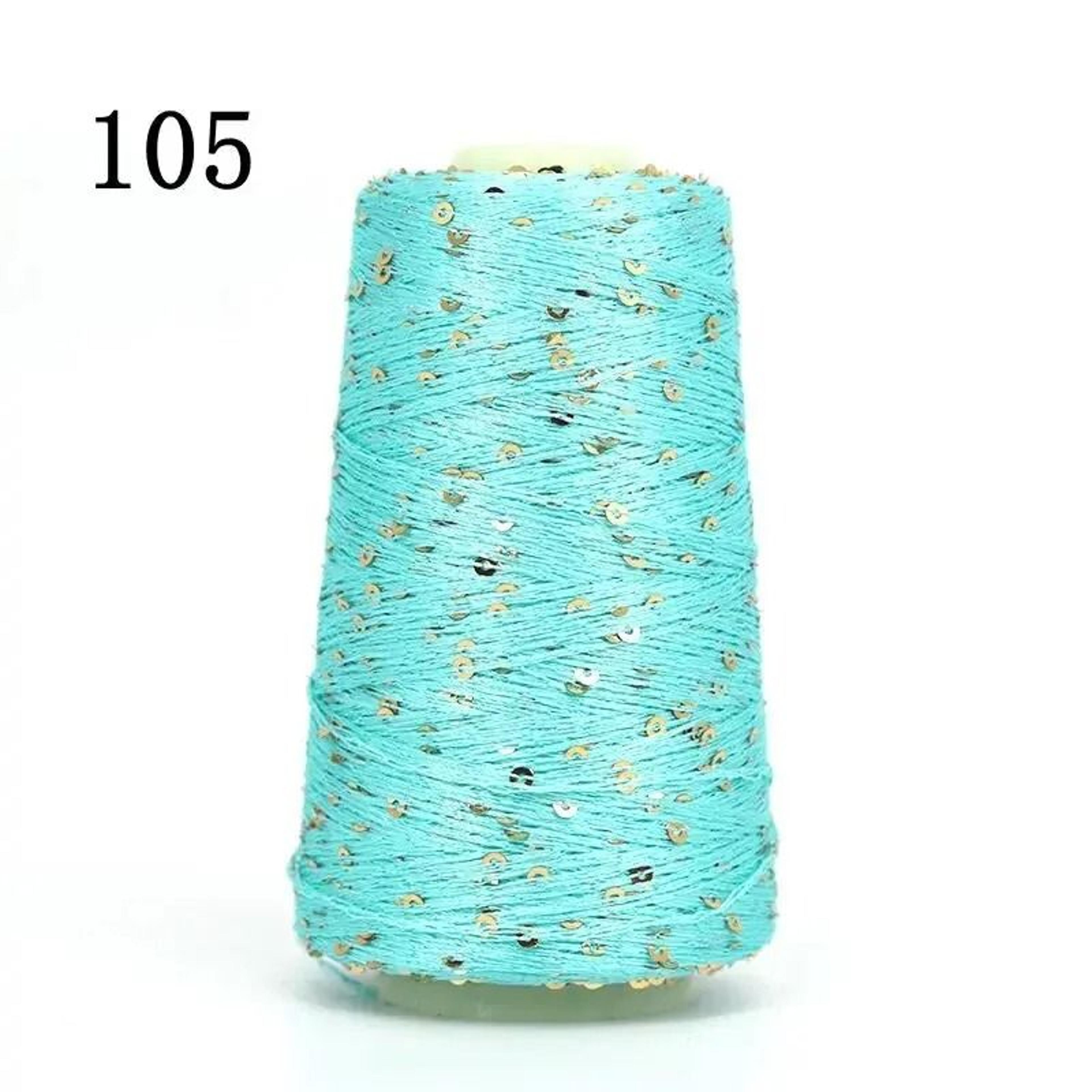 Summer Ice Silk Mercerized Sequin Yarn 176 Oz For Crochet Knitting And DIY Crafts 24