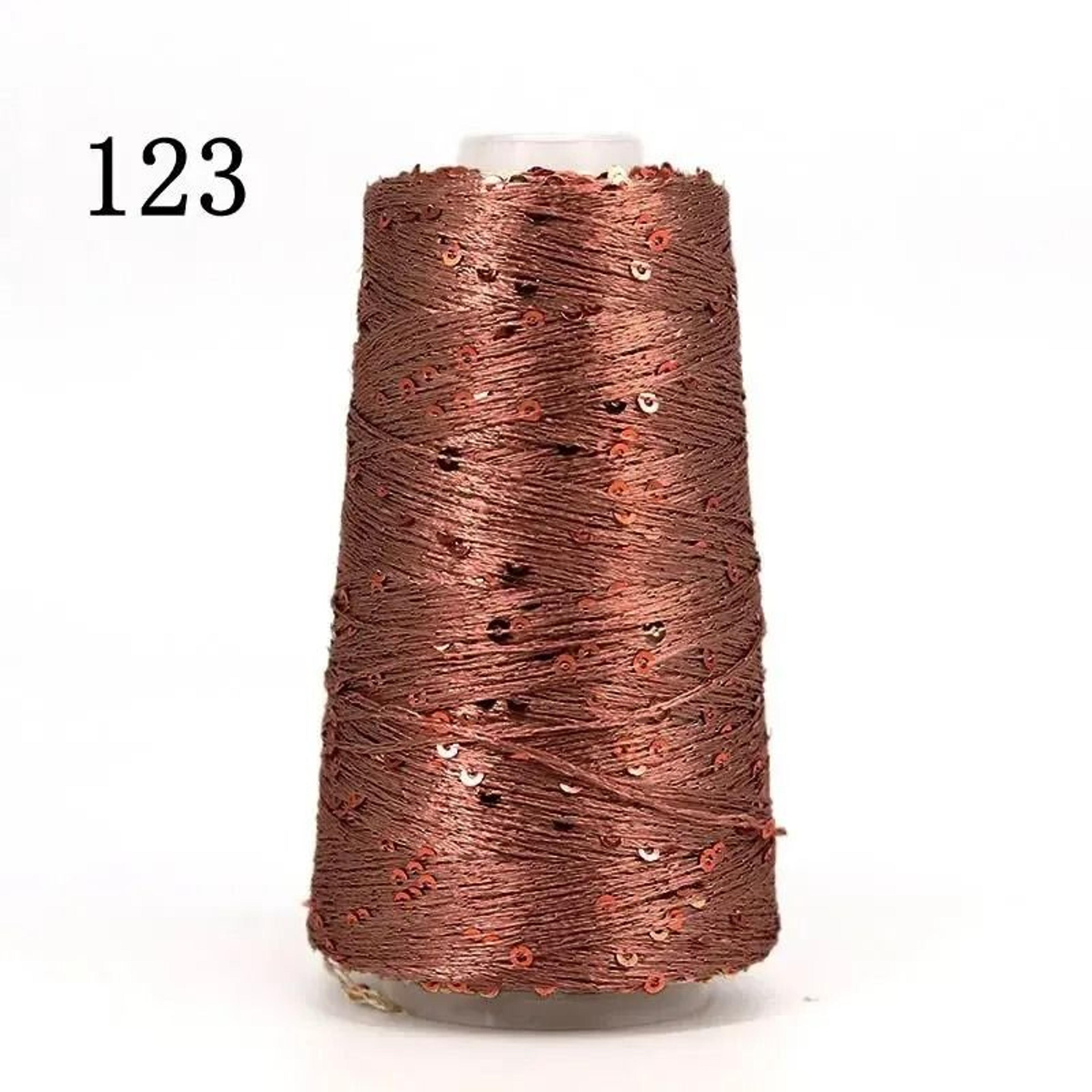 Summer Ice Silk Mercerized Sequin Yarn 176 Oz For Crochet Knitting And DIY Crafts 26