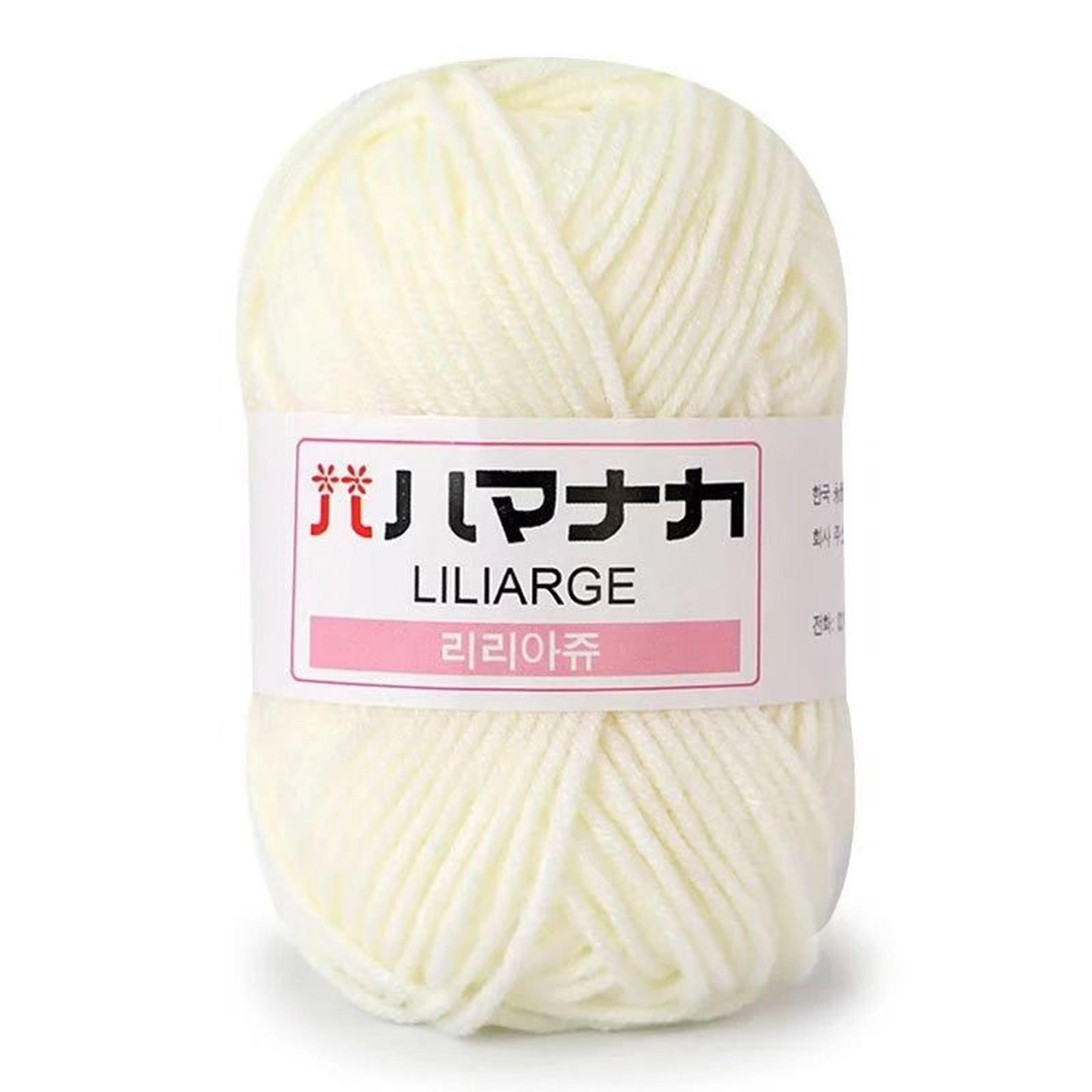 Soft Milk Cotton Acrylic Yarn 55 Yards For Crochet Knitting And Amigurumi 8
