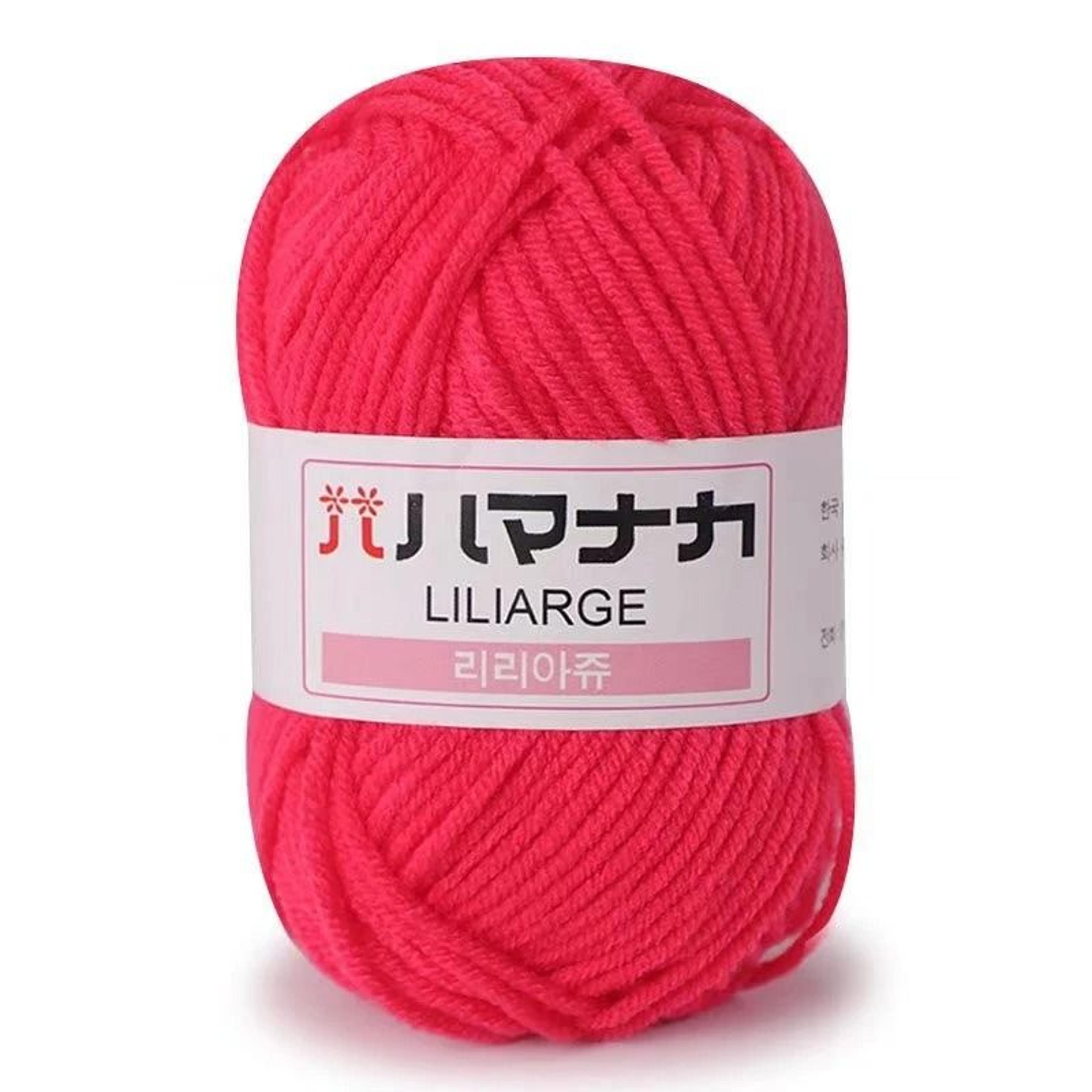 Soft Milk Cotton Acrylic Yarn 55 Yards For Crochet Knitting And Amigurumi 21