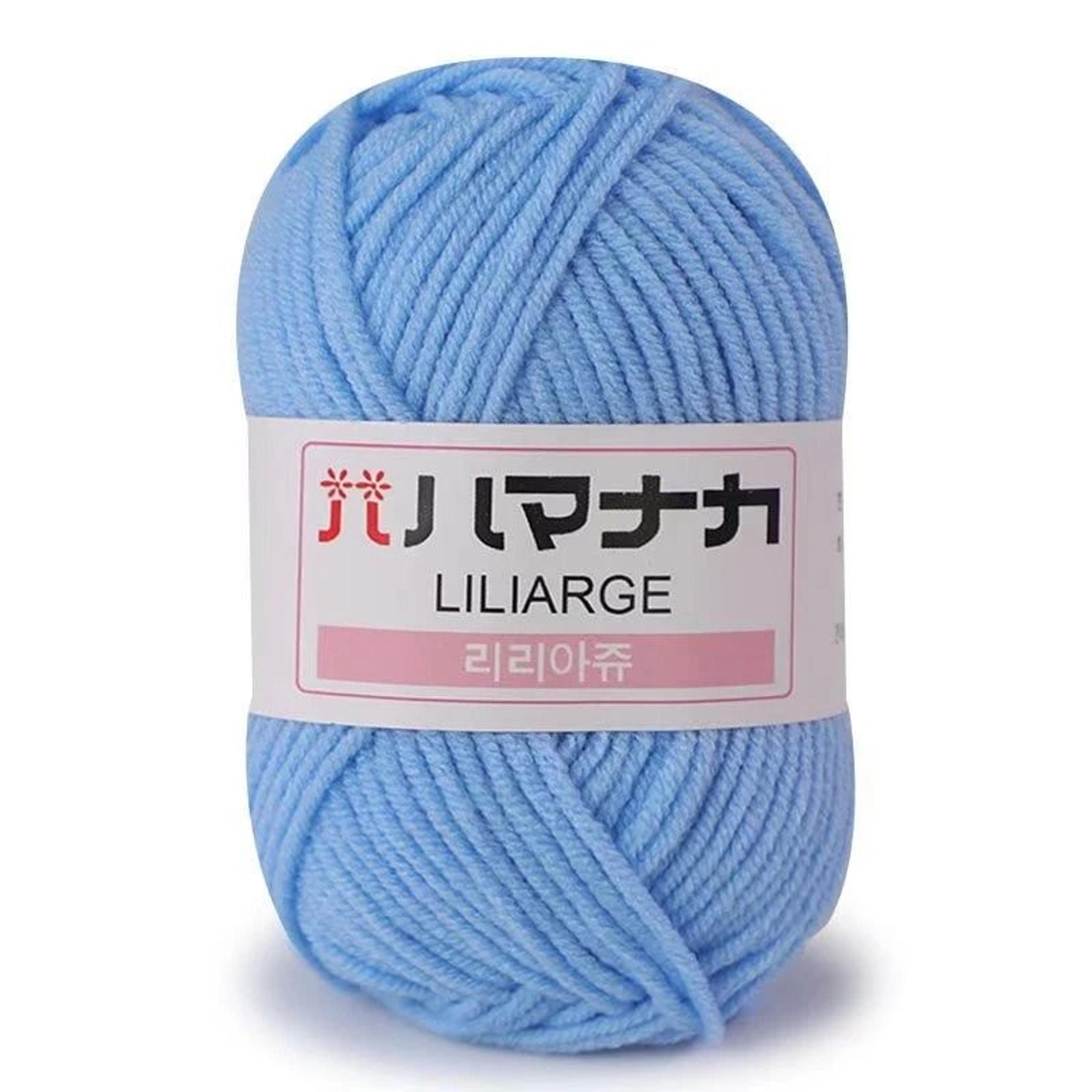 Soft Milk Cotton Acrylic Yarn 55 Yards For Crochet Knitting And Amigurumi 23