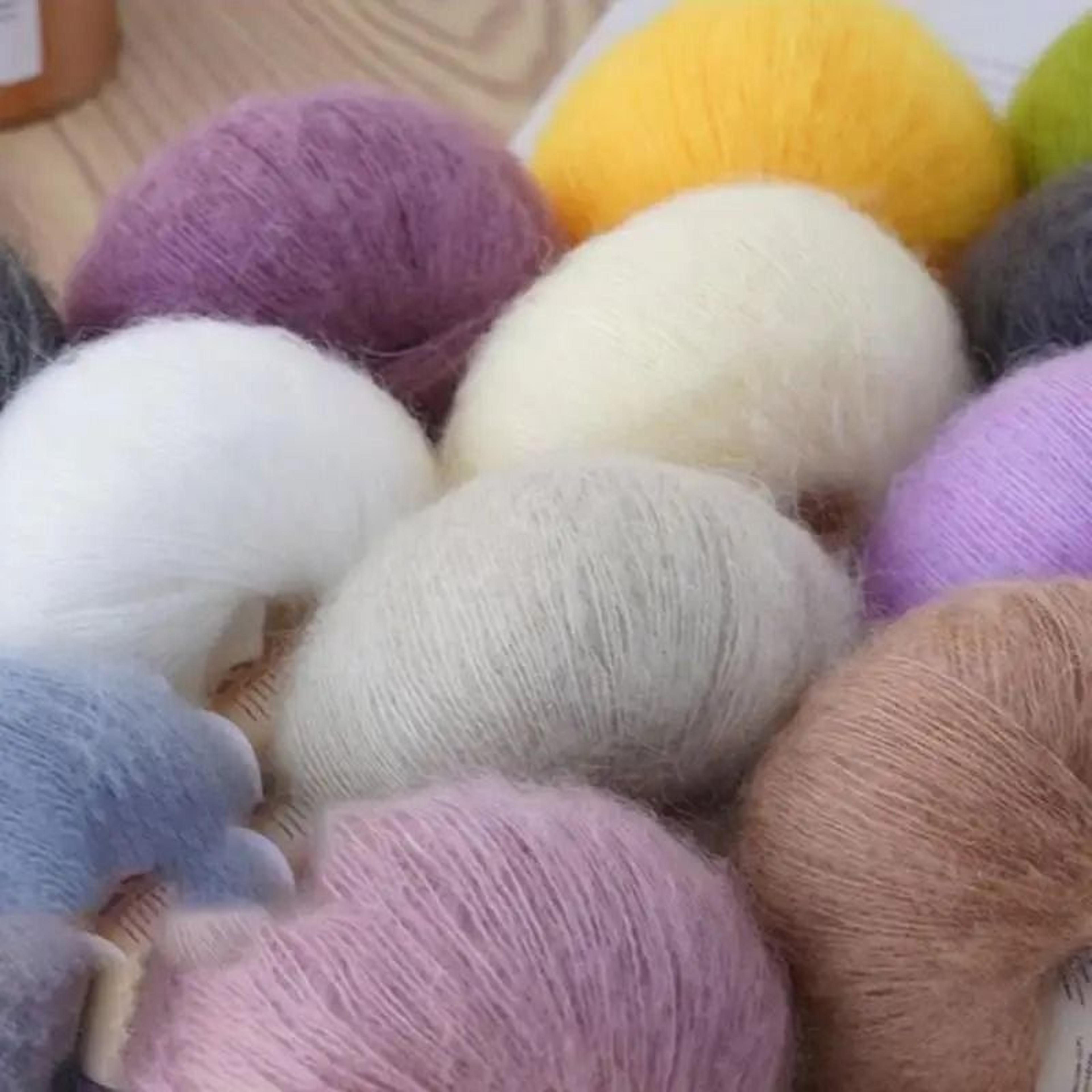 Extra Soft Mohair Baby Wool Yarn For Knitting Crochet And Cozy Handmade Crafts 3