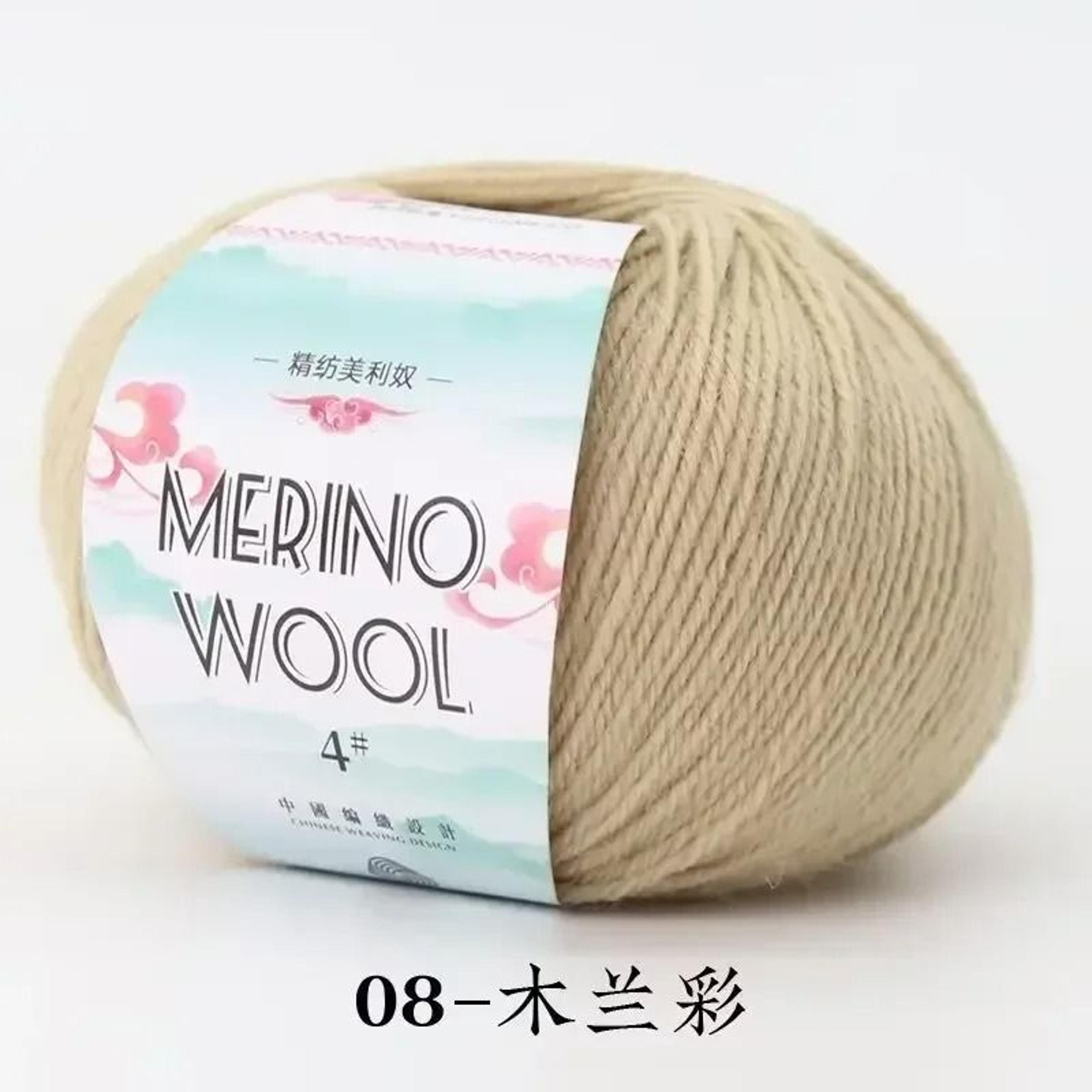 Premium Soft Merino Wool Yarn 142 Yards For Knitting Crochet And Cozy DIY Projects 14