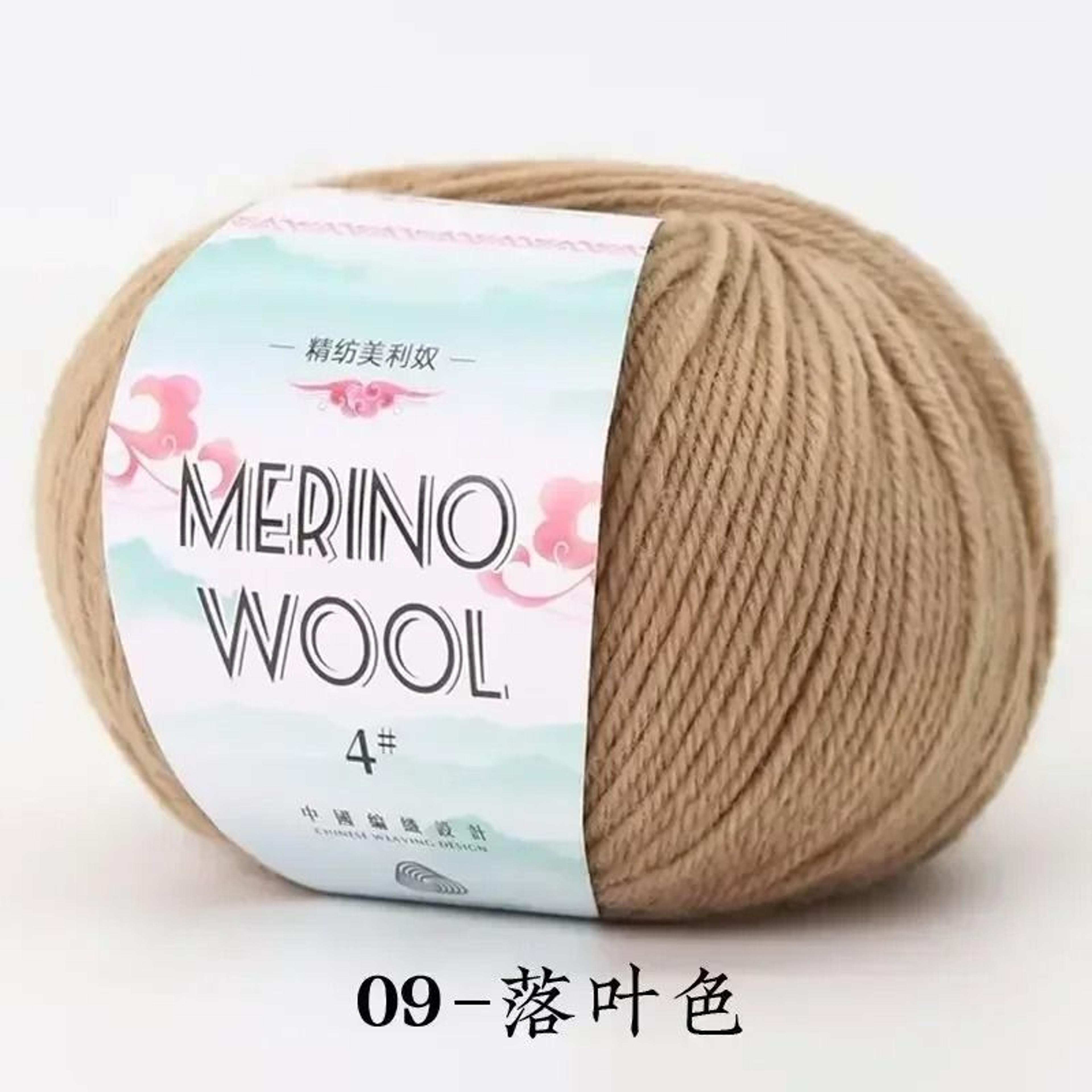 Premium Soft Merino Wool Yarn 142 Yards For Knitting Crochet And Cozy DIY Projects 15
