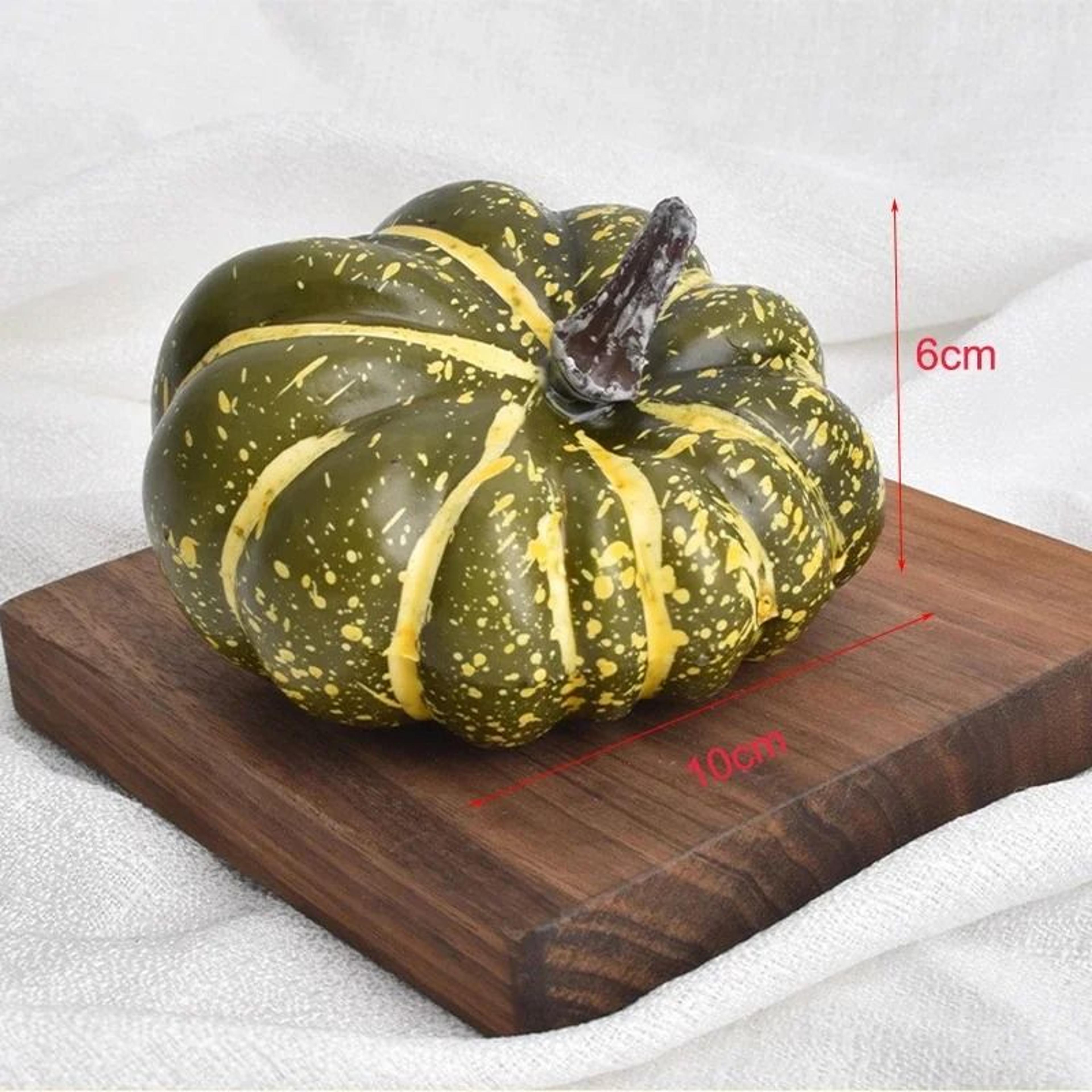 Pink And Green Decorative Foam Pumpkins For Halloween Thanksgiving And Fall Decor 11