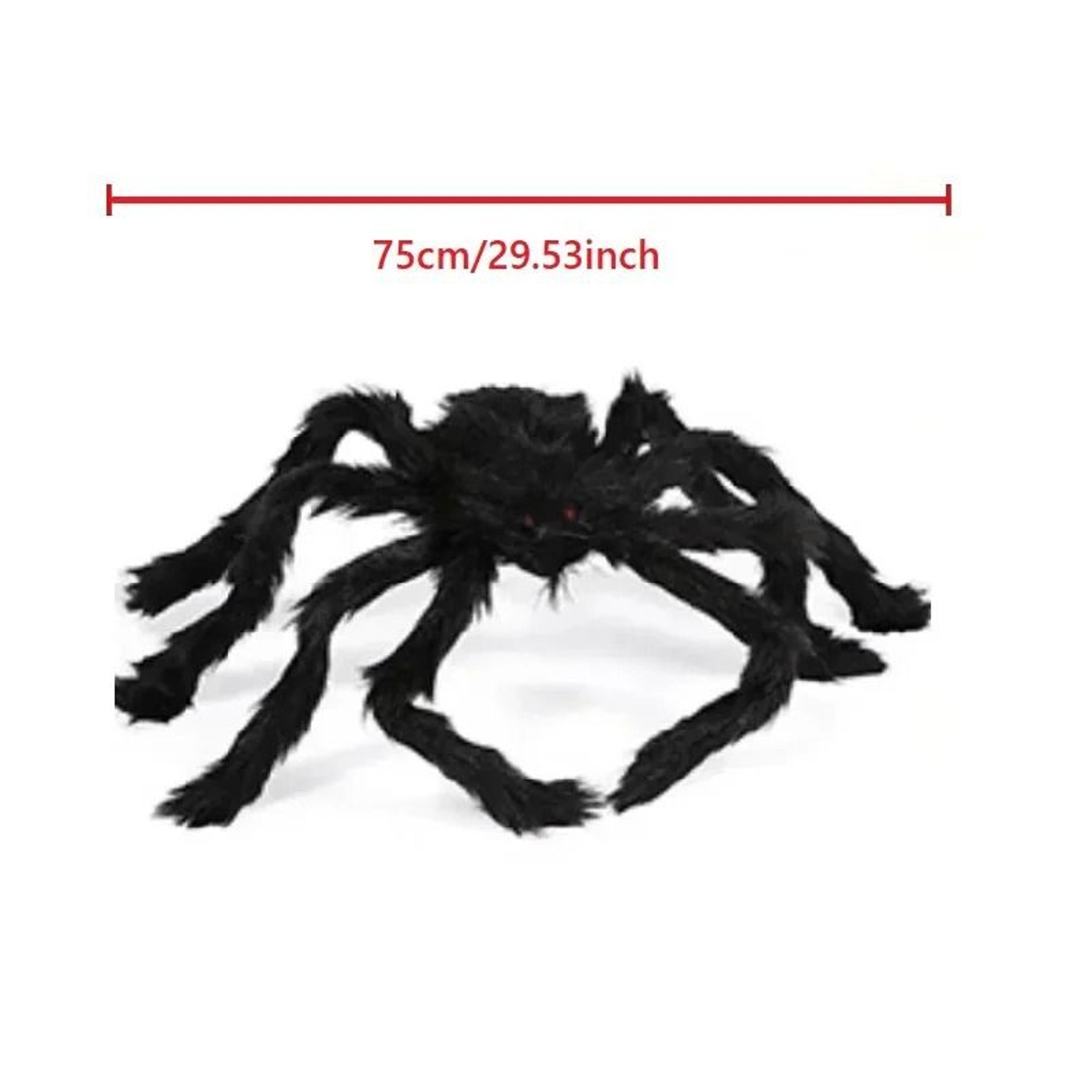 Giant Hairy Halloween Spider For Yard And Porch Decor 7