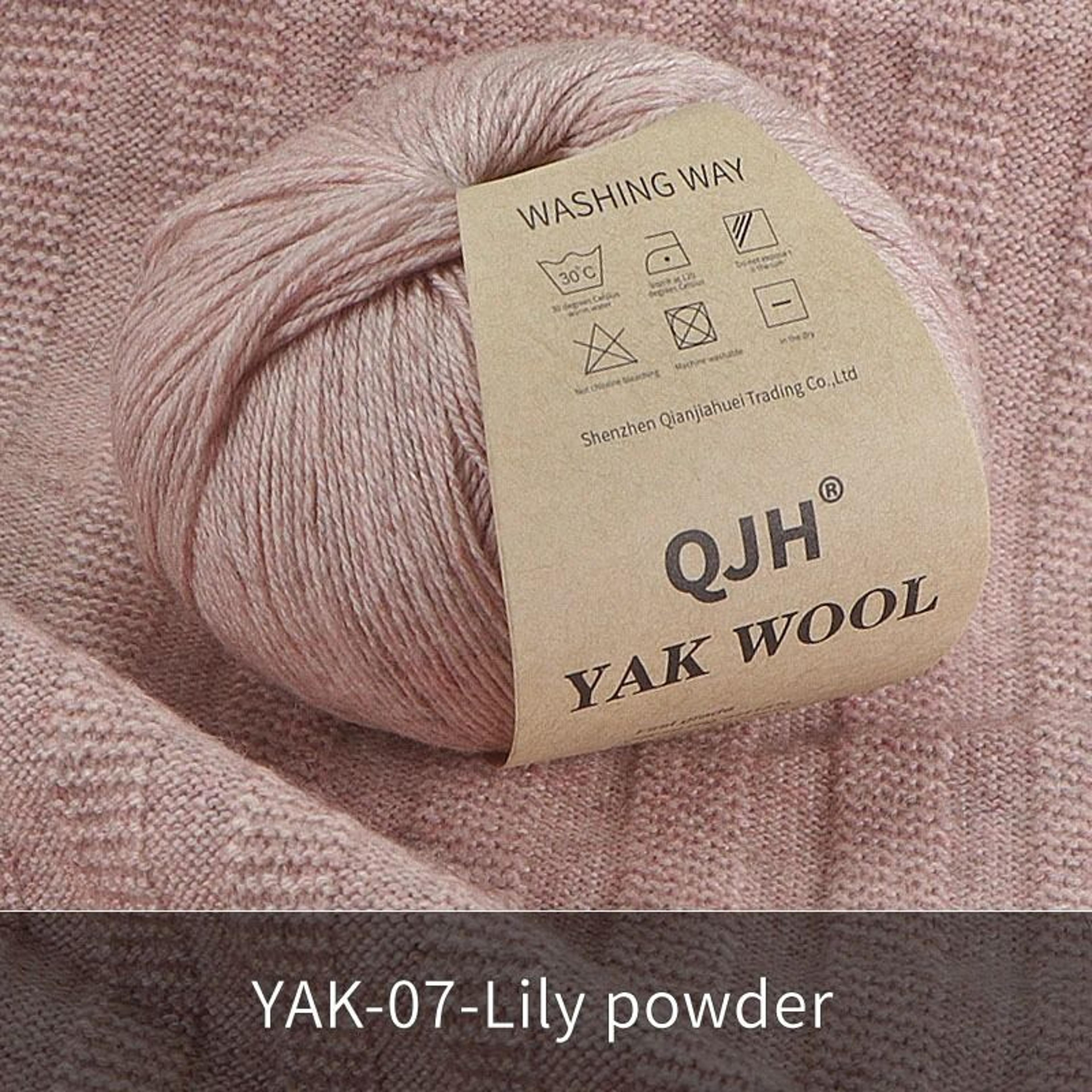 Natural Mongolian Yak Wool Yarn 6 Piece Set 14