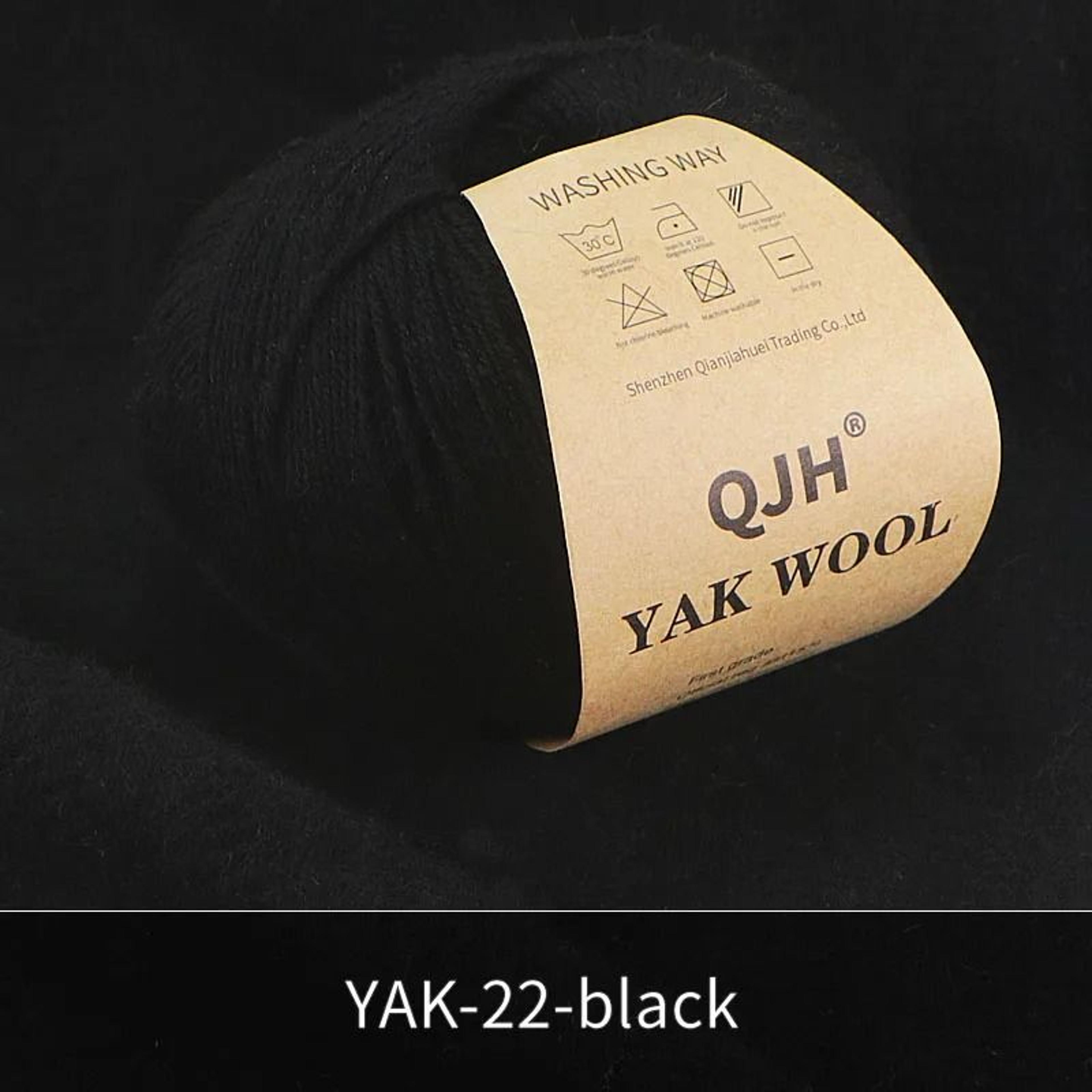 Natural Mongolian Yak Wool Yarn 6 Piece Set 28