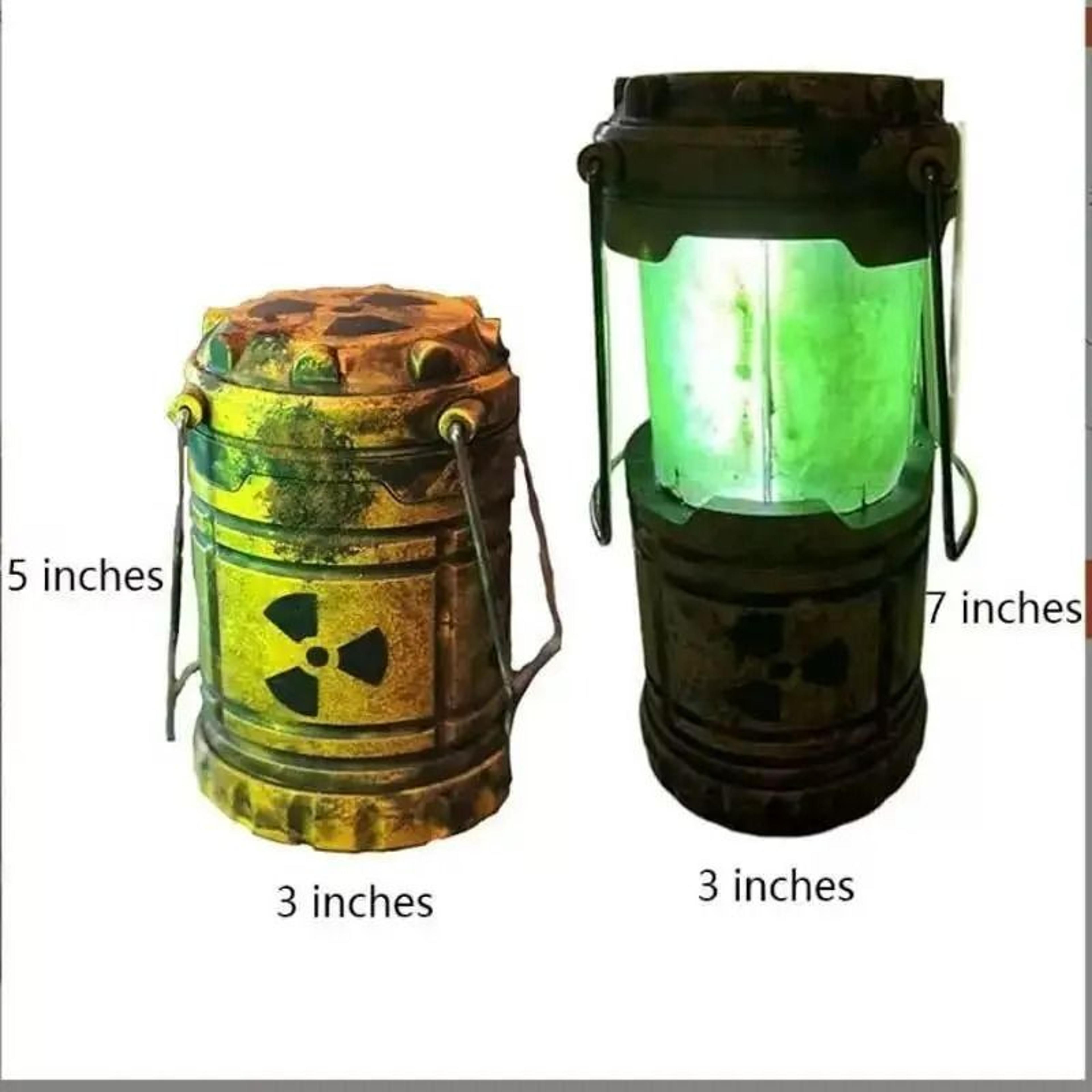 Mini Nuclear Reactor Lantern Portable LED Camping Night Light 4