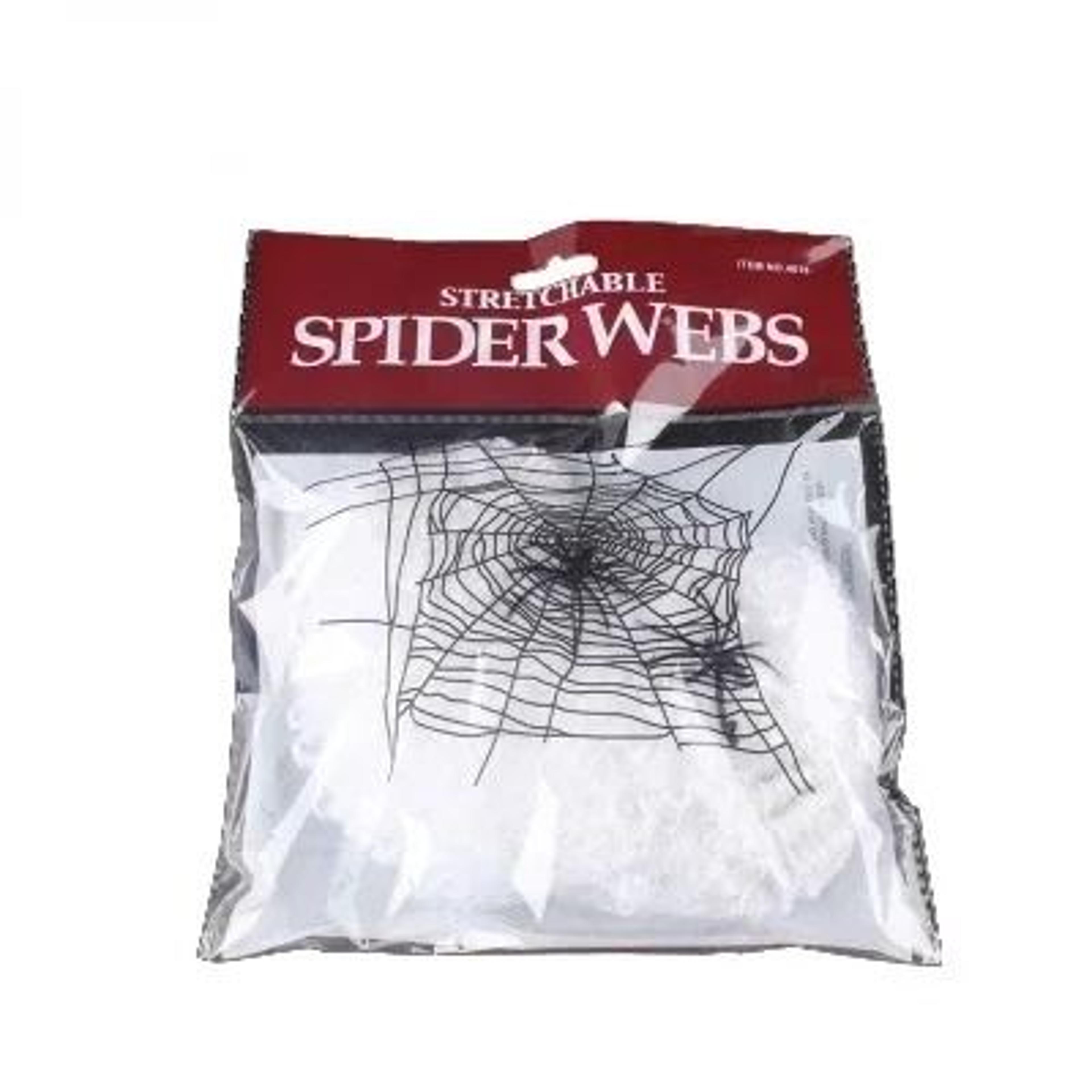 Stretchable Artificial Spider Web Halloween Haunted House Cobweb Decor 9