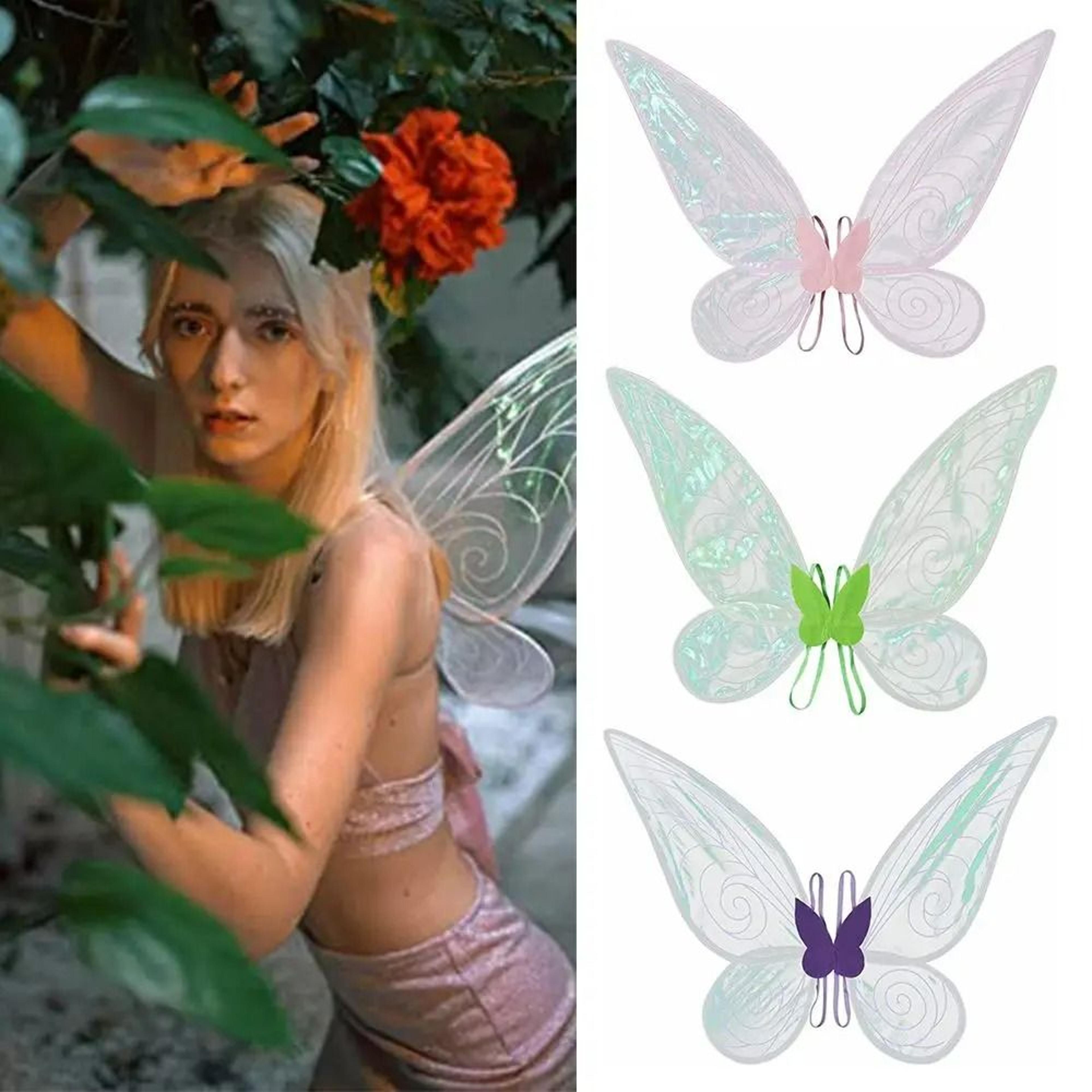 Sparkling Butterfly Fairy Wings Costume For Women And Girls 2