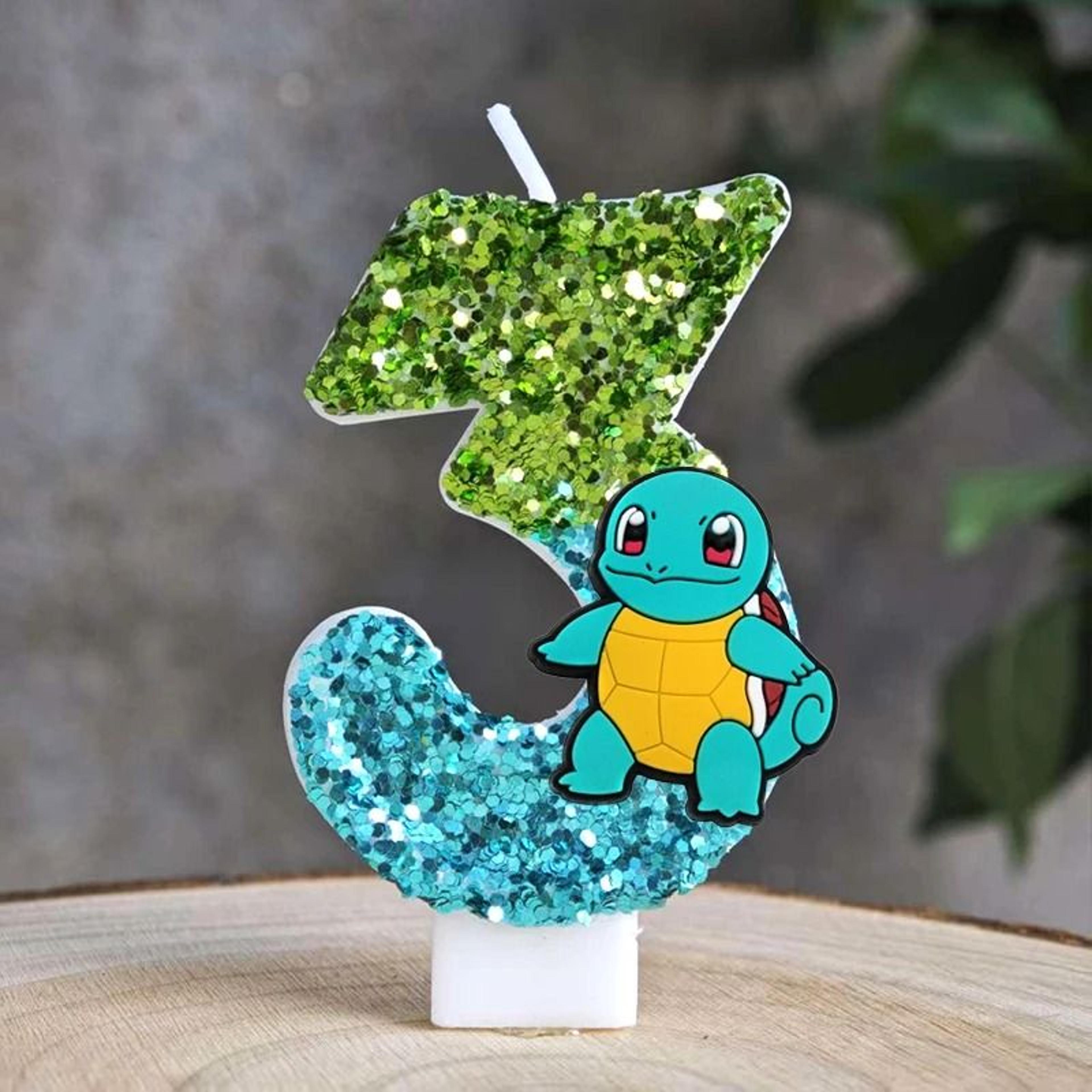 Cute Pokemon Character Birthday Cake Candles Anime Party Decorations 19